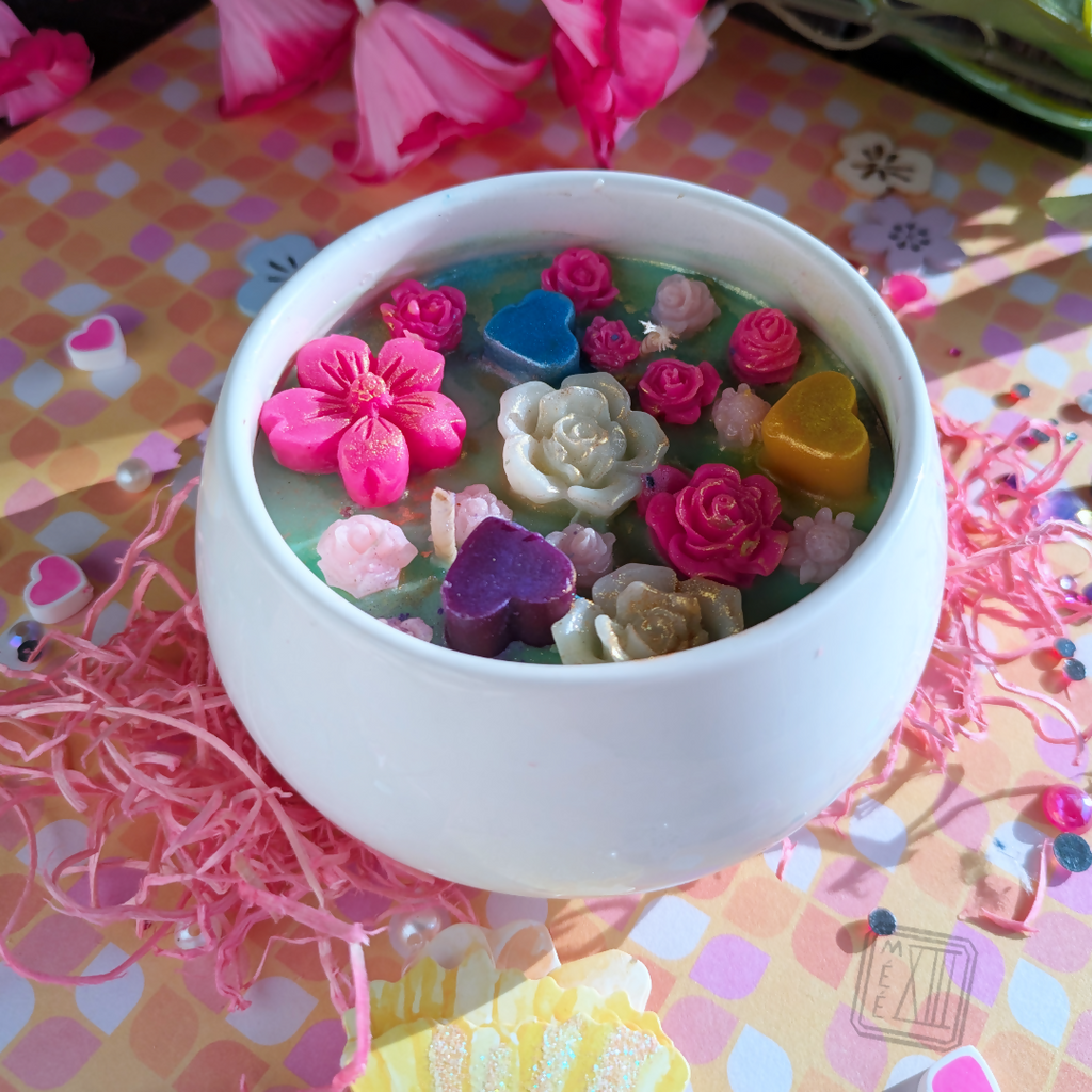 Flowery Garden Candle