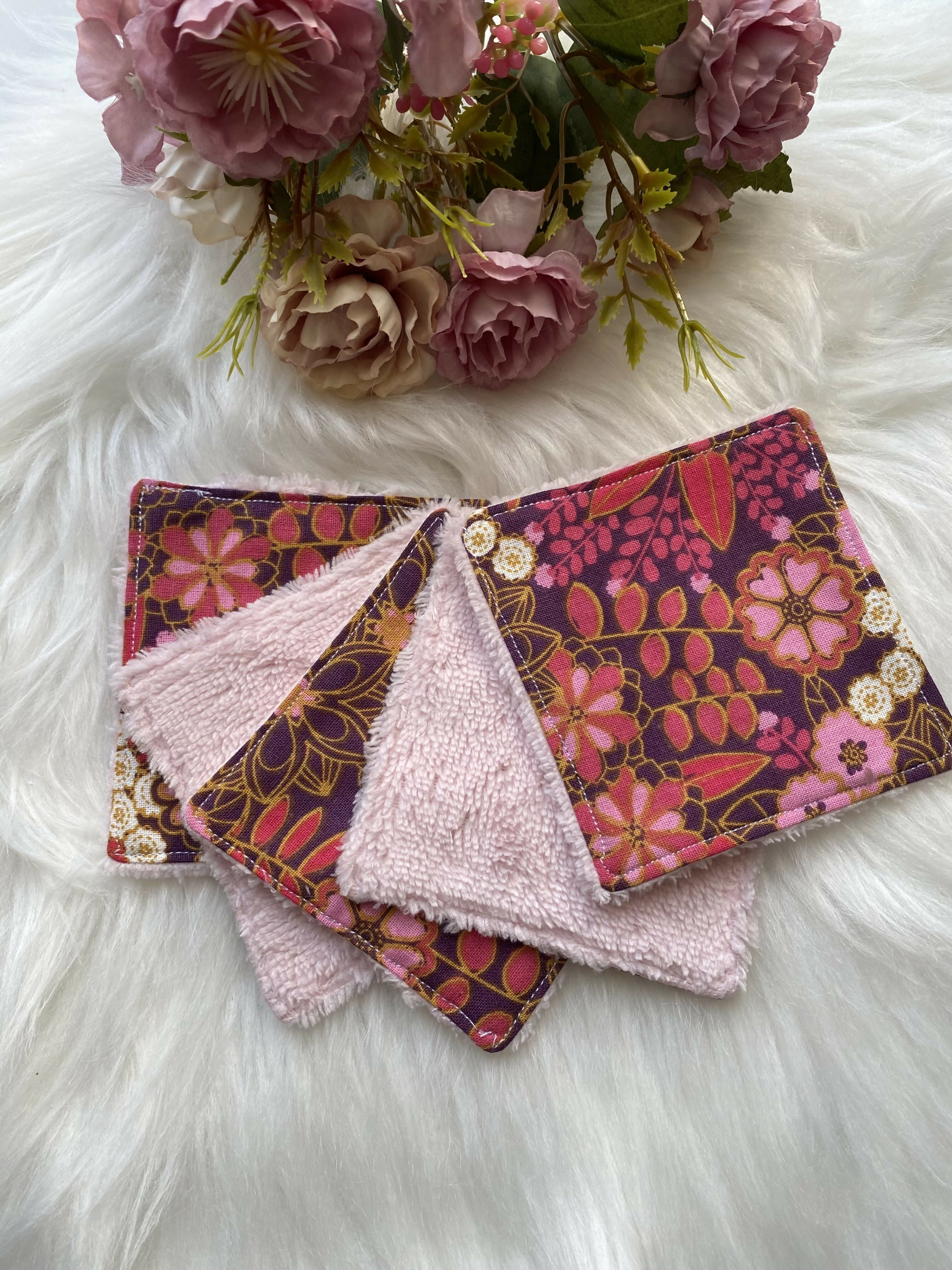 LINGETTES FLEURS VS ROSE