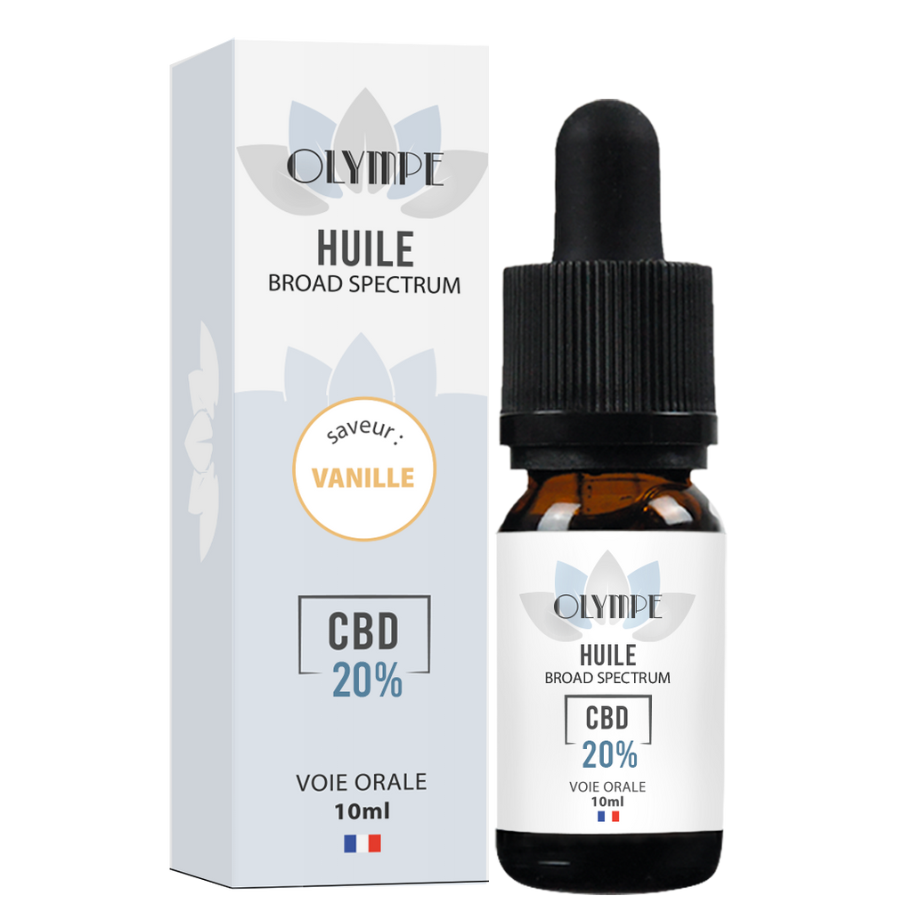 huile de cbd 20% aromatisee ananas Olympe 