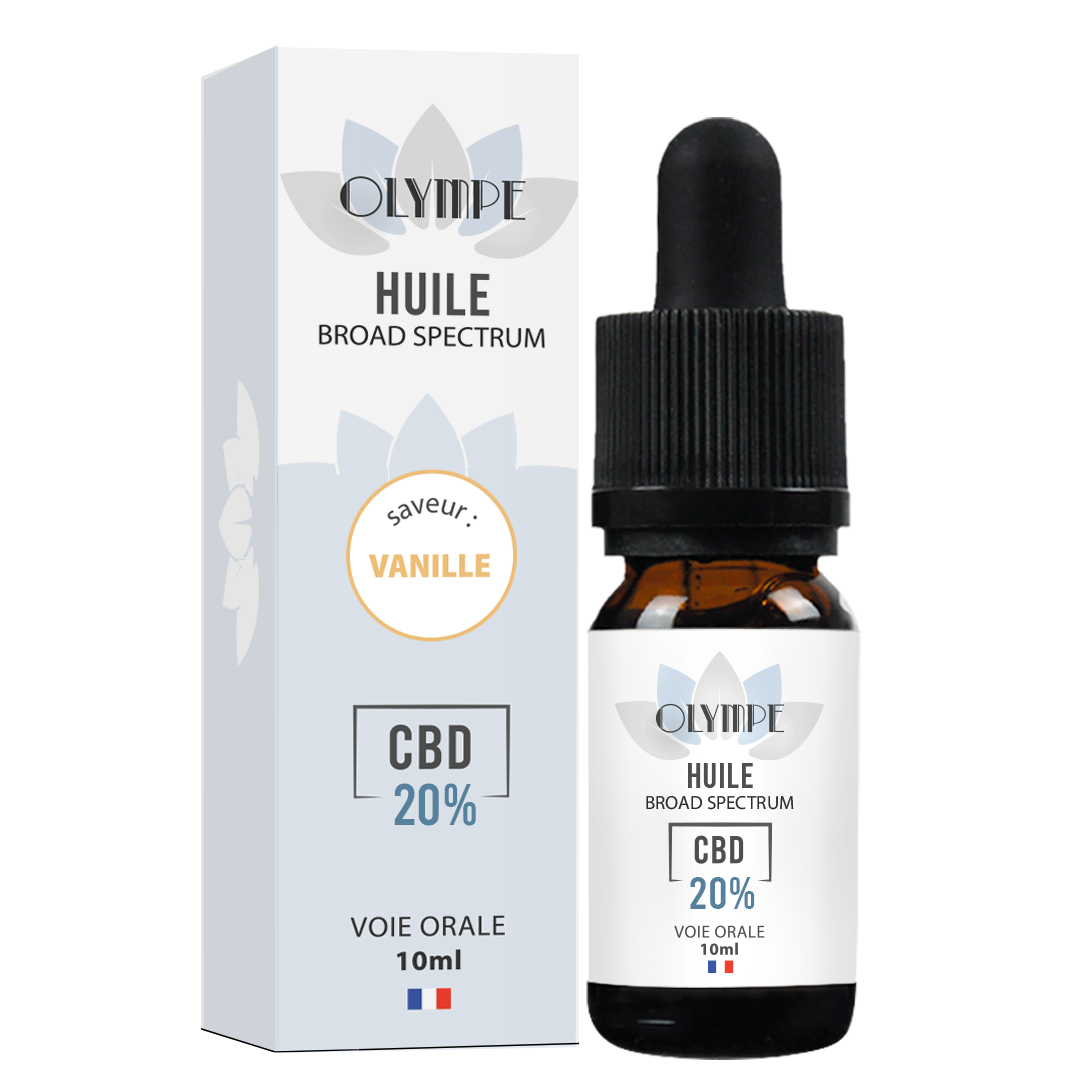huile de cbd 20% aromatisee ananas Olympe 