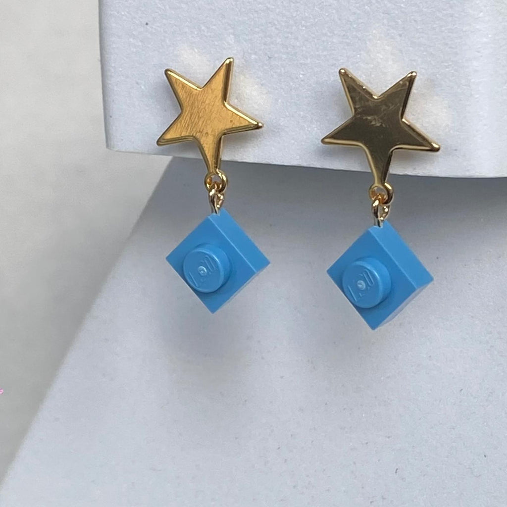 Mini Golden Star Earrings - Les Chanteuses