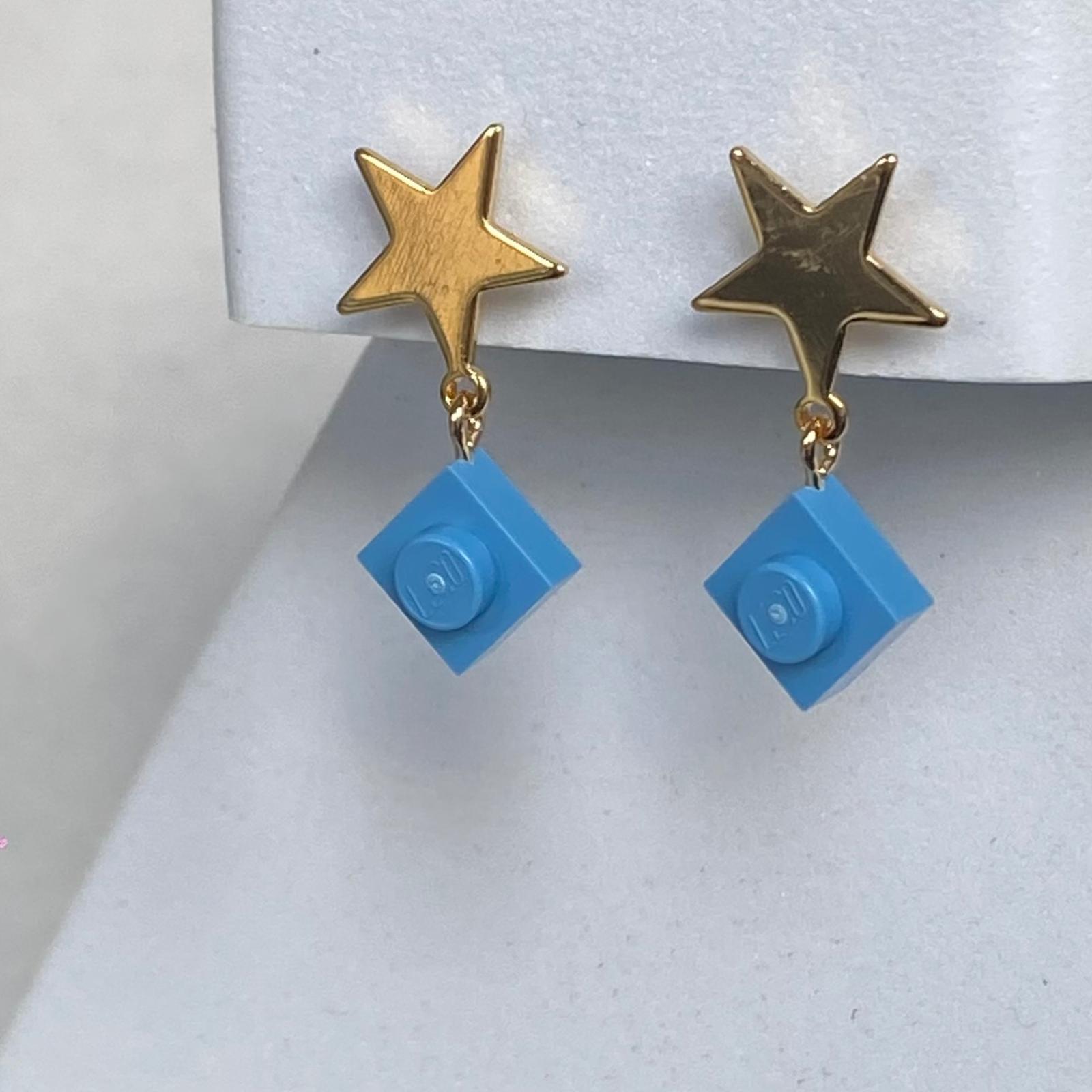 Mini Golden Star Earrings - Les Chanteuses
