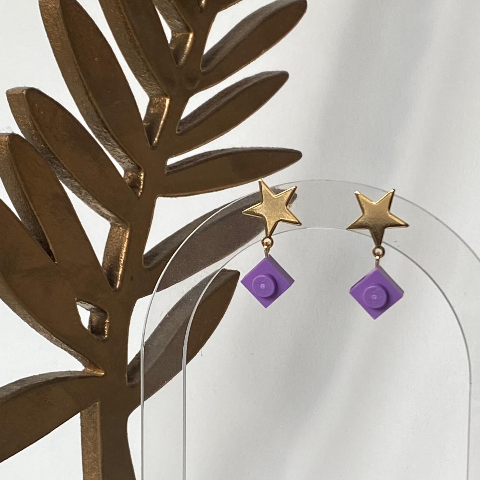 Mini Golden Star Earrings - Les Chanteuses
