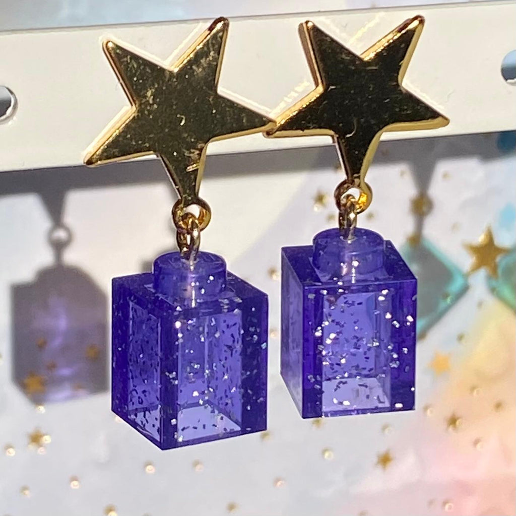 Mini Golden Star Earrings - Les Chanteuses