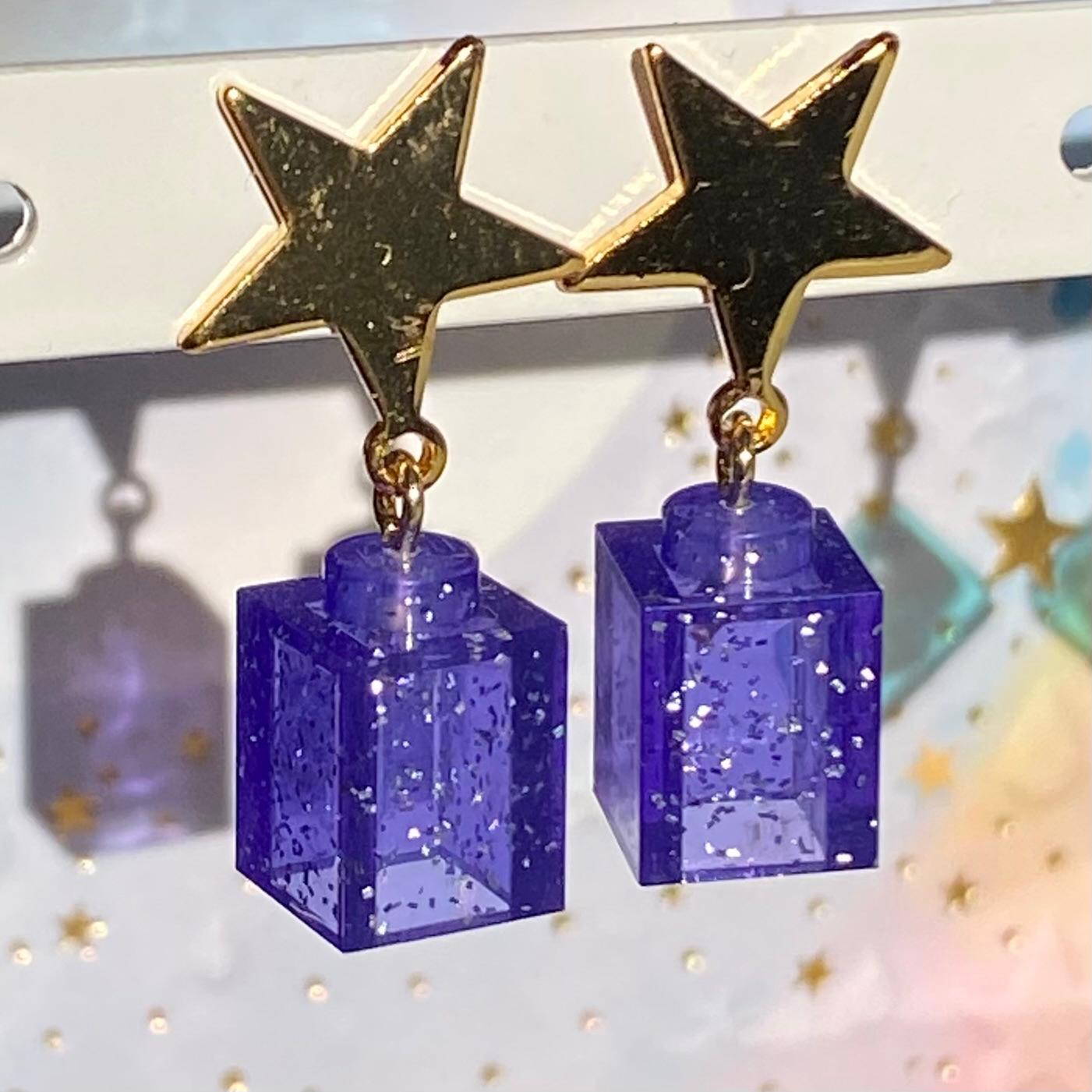 Mini Golden Star Earrings - Les Chanteuses