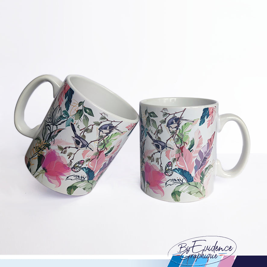 Mug imprimé Jardin Secret