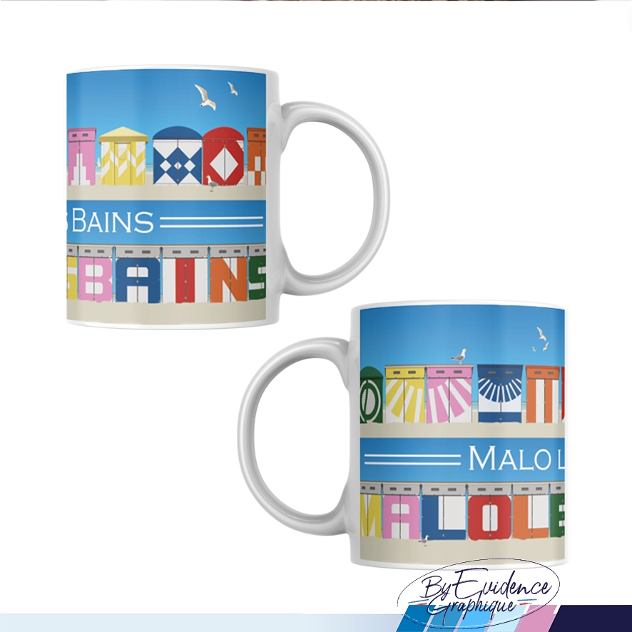 Mug Les Kiosques Malo les Bains