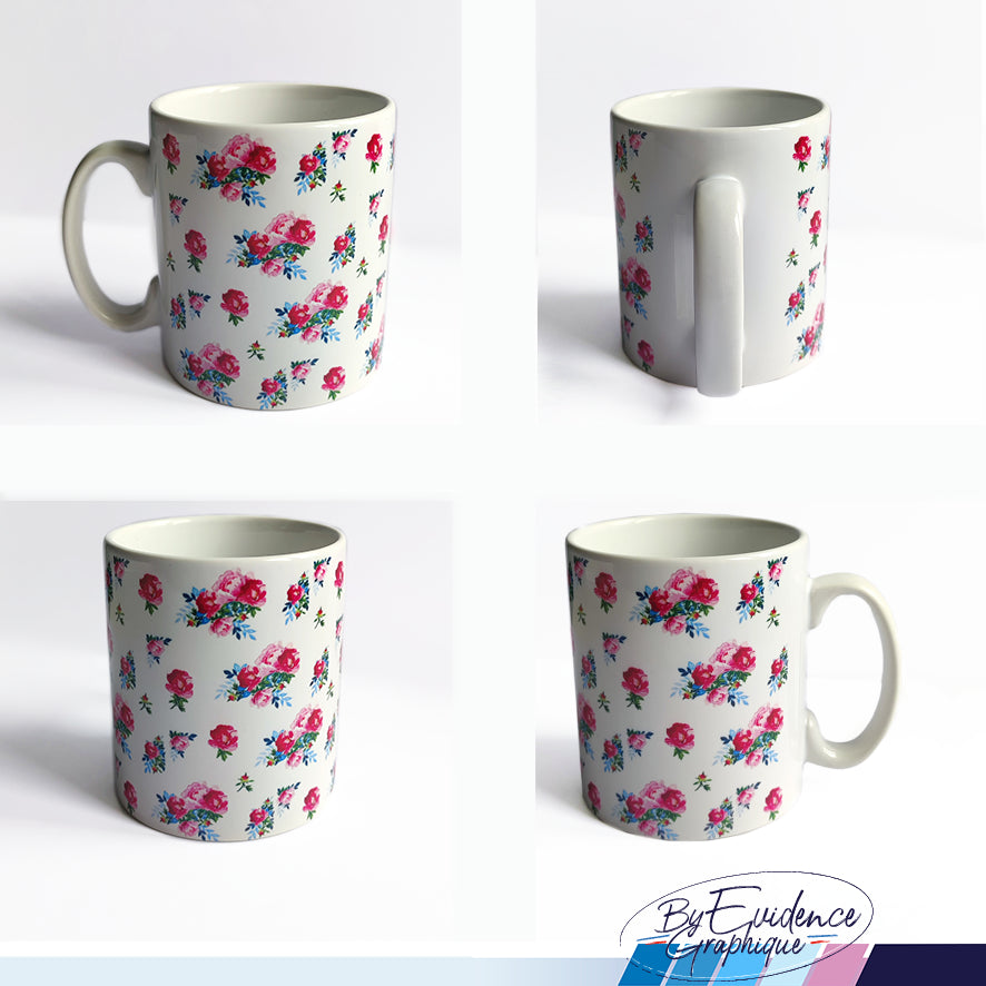 Mug imprimé Pivoine