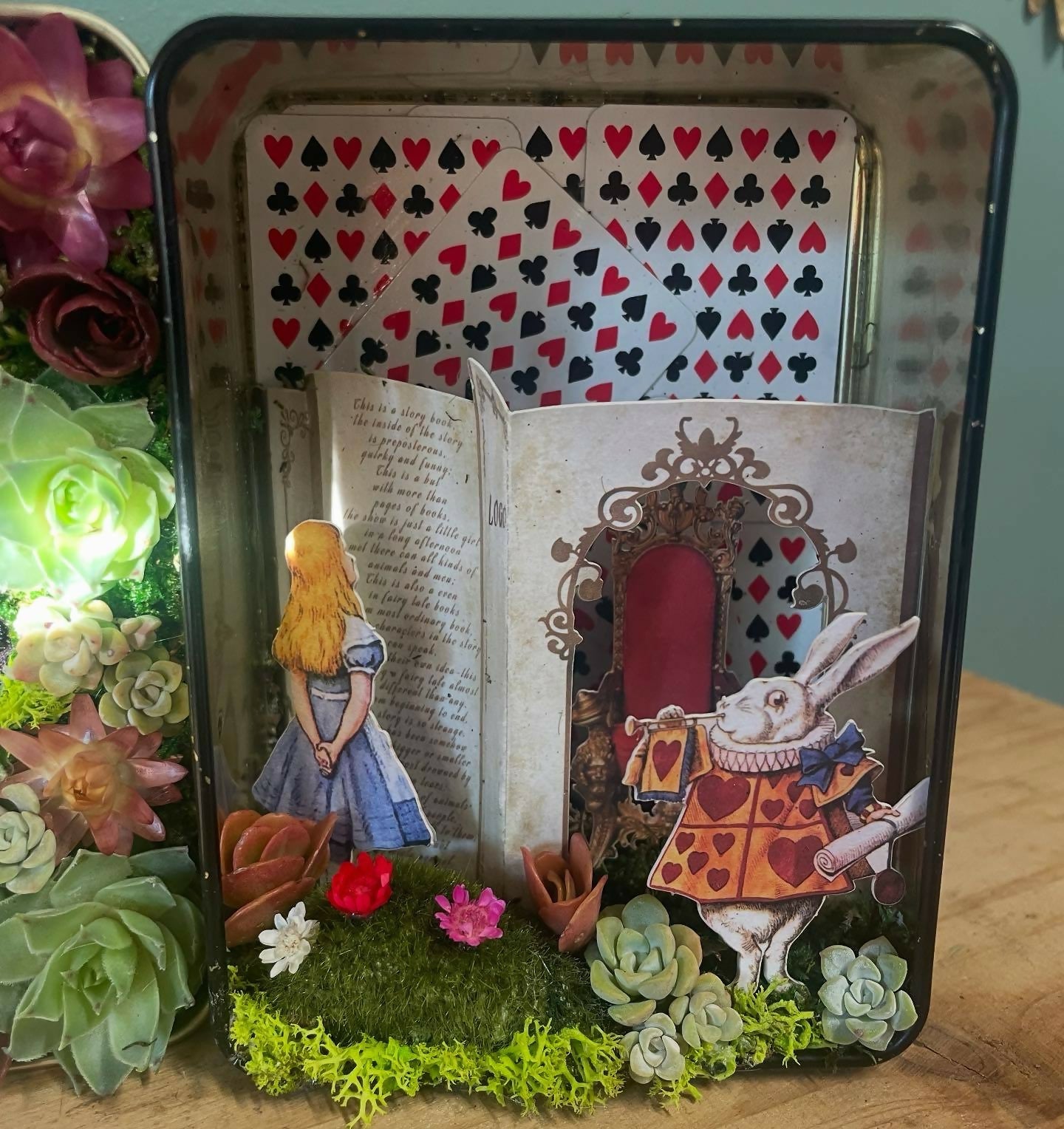 Création unique – Alice au pays des merveille