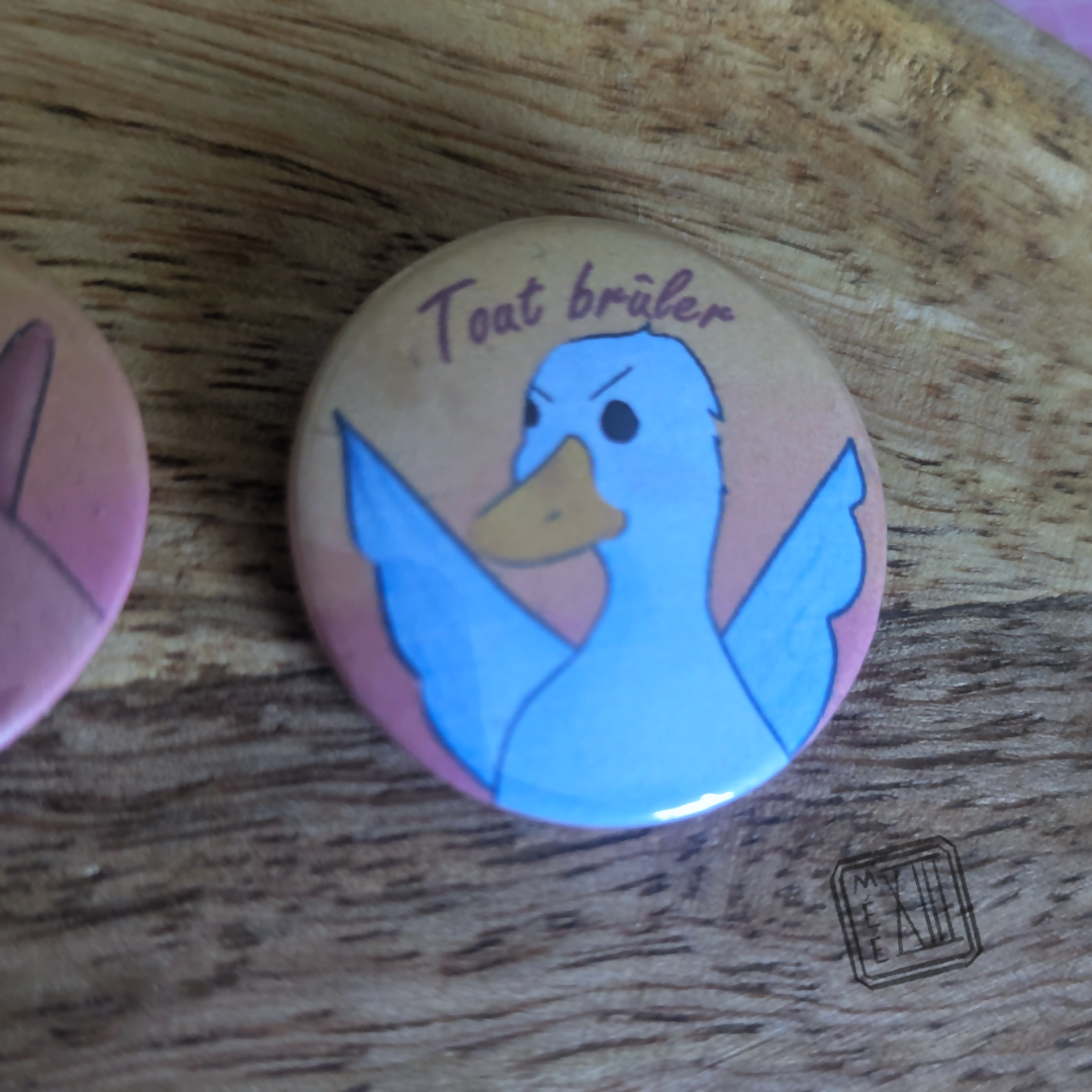 Badge mystère animaux pyromanes