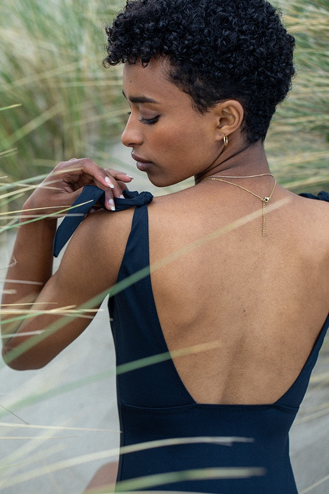 Une-pièce Egée noir