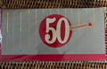 50th Birthday Card and Envelope