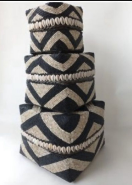 Black offering box