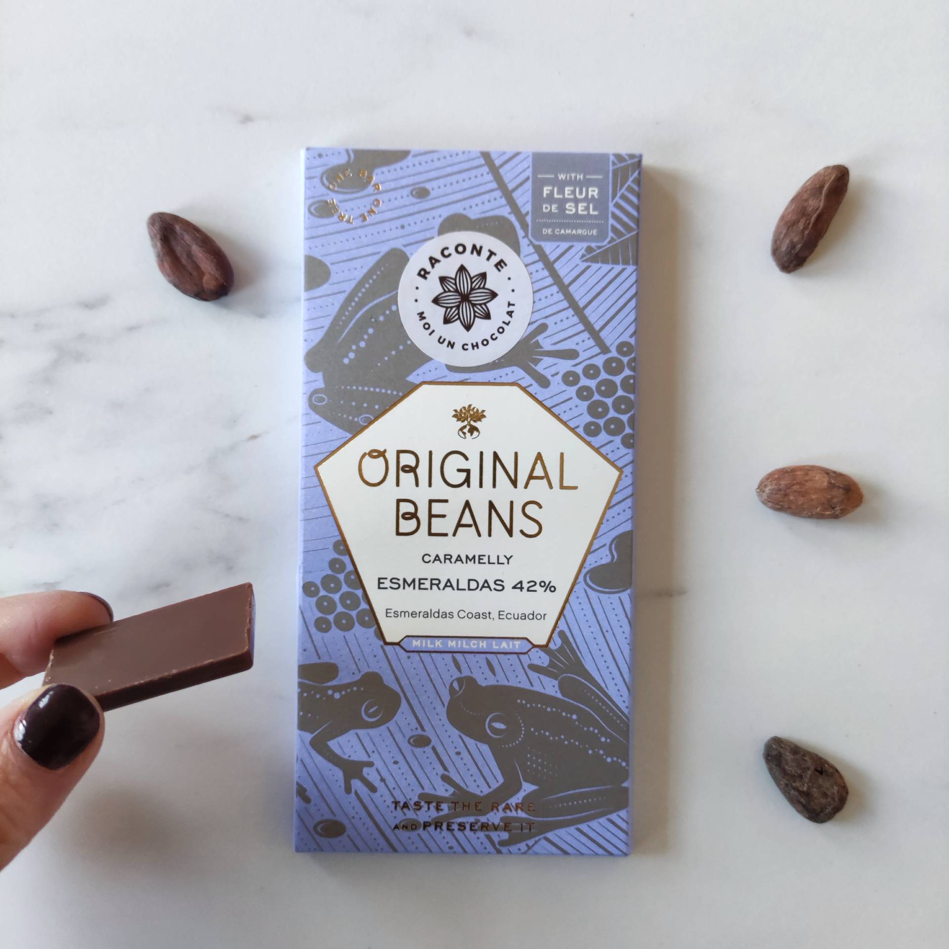 Chocolat, chocolat noir, beans, caramel, tablette de chocolat noir, tablette de chocolat, esmeralda, Original beans, raconte moi un chocolat