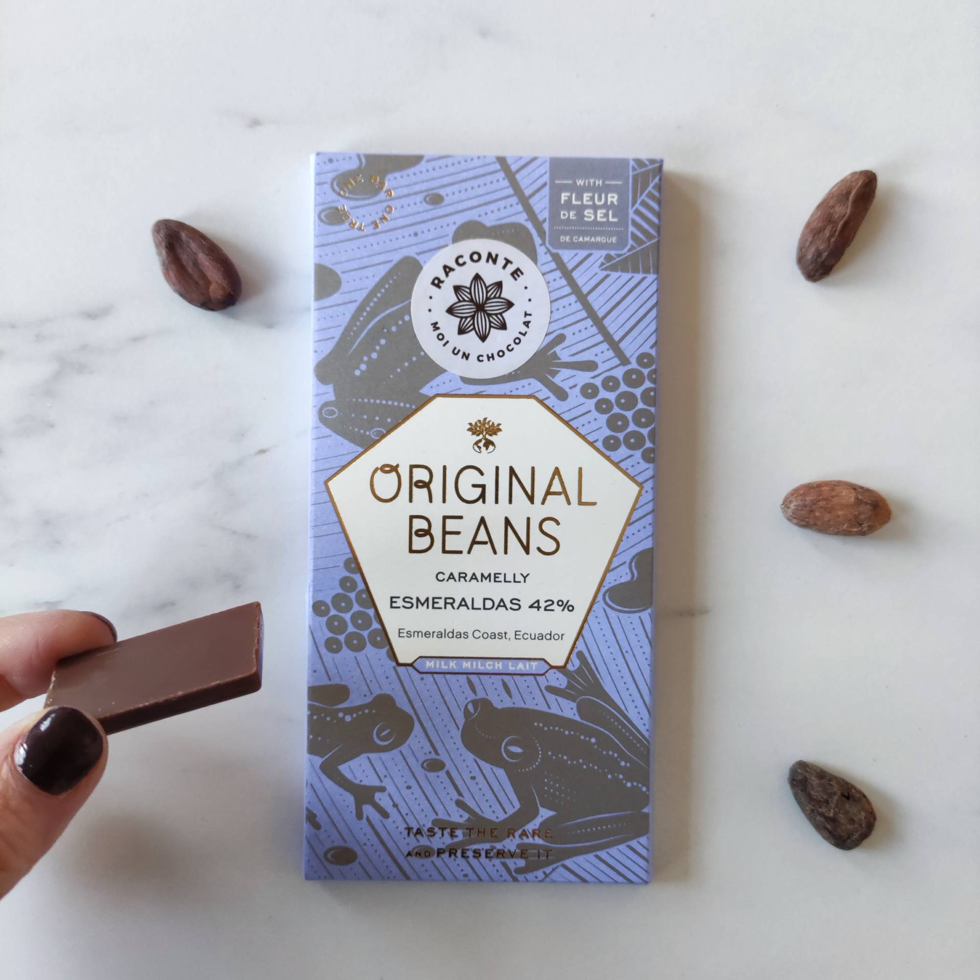 Chocolat, chocolat noir, beans, caramel, tablette de chocolat noir, tablette de chocolat, esmeralda, Original beans, raconte moi un chocolat