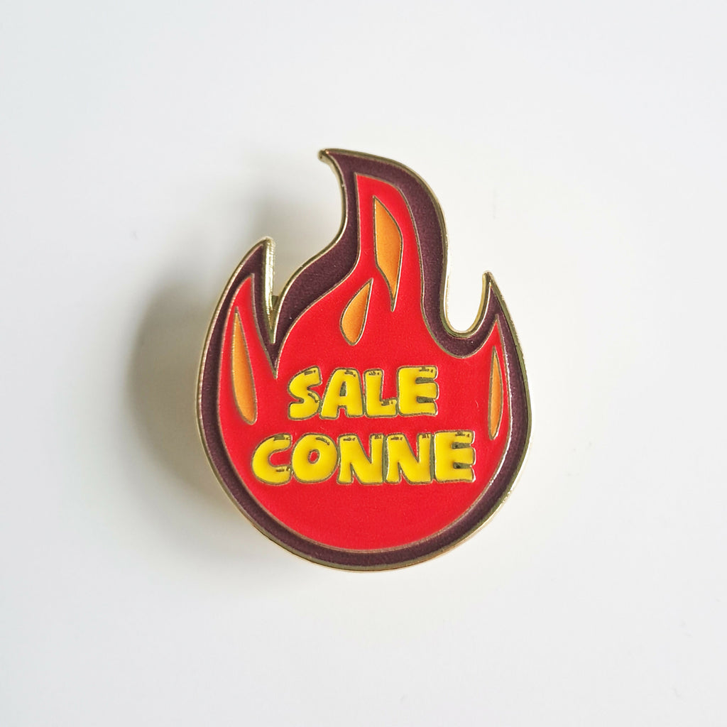 Stupid Sale pin