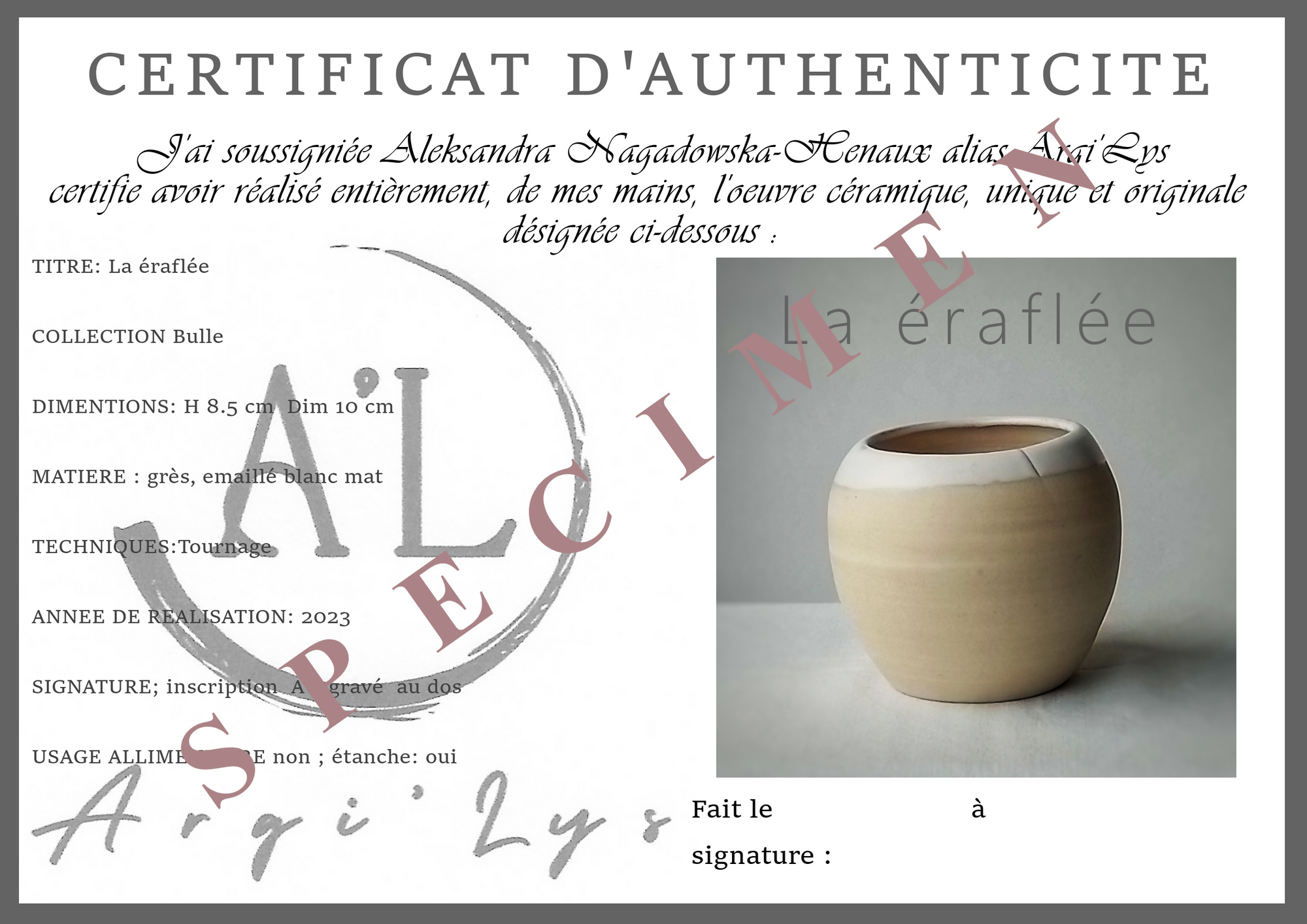 La éraflée