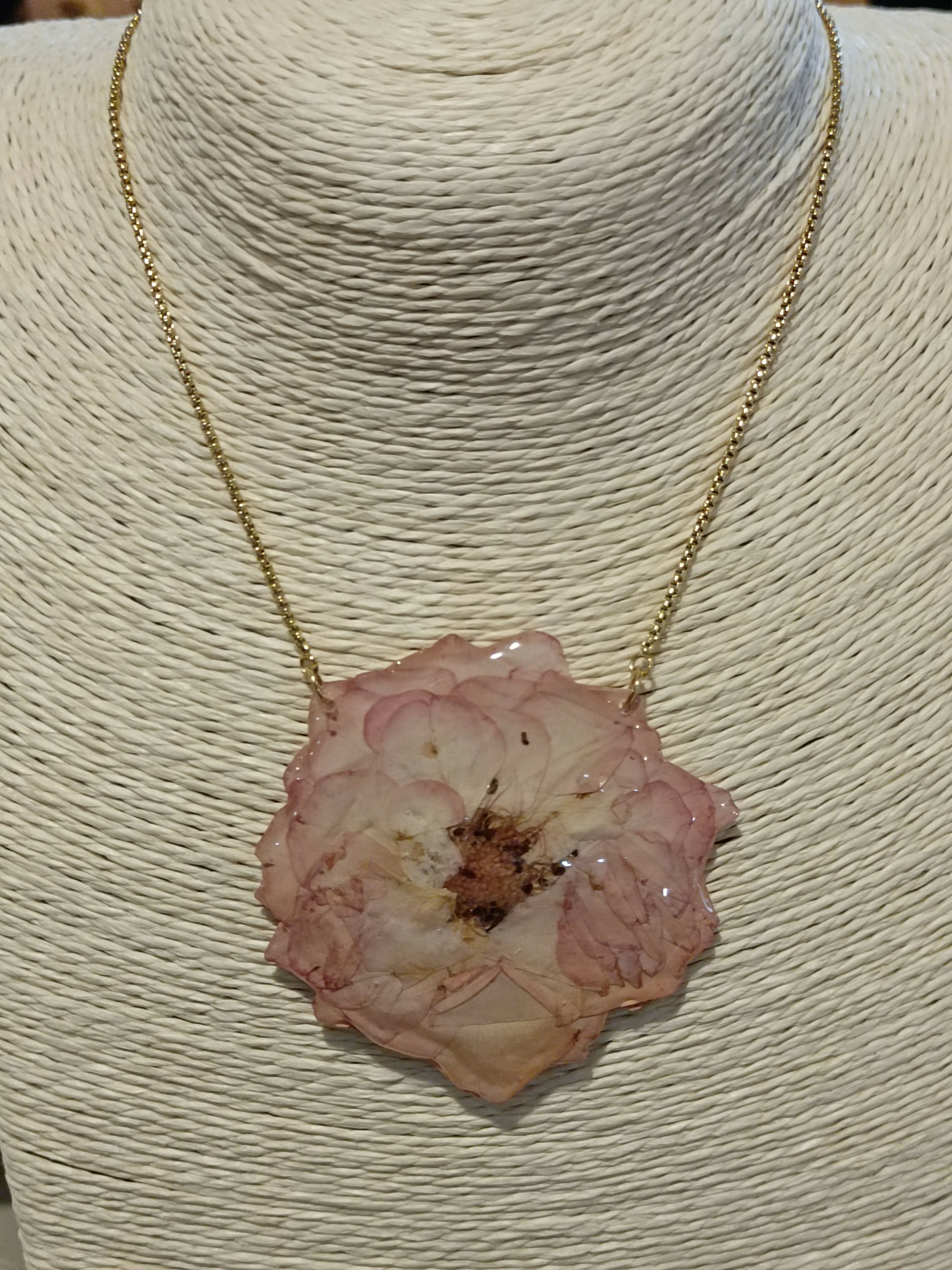 ME/CFS Necklaces Dried Flowers