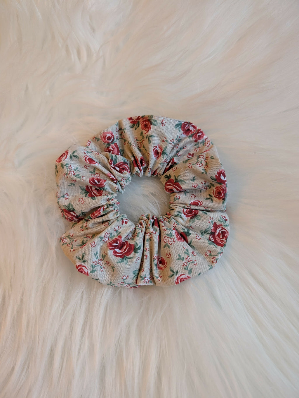 SCRUNCHIE BEIGE SPRING