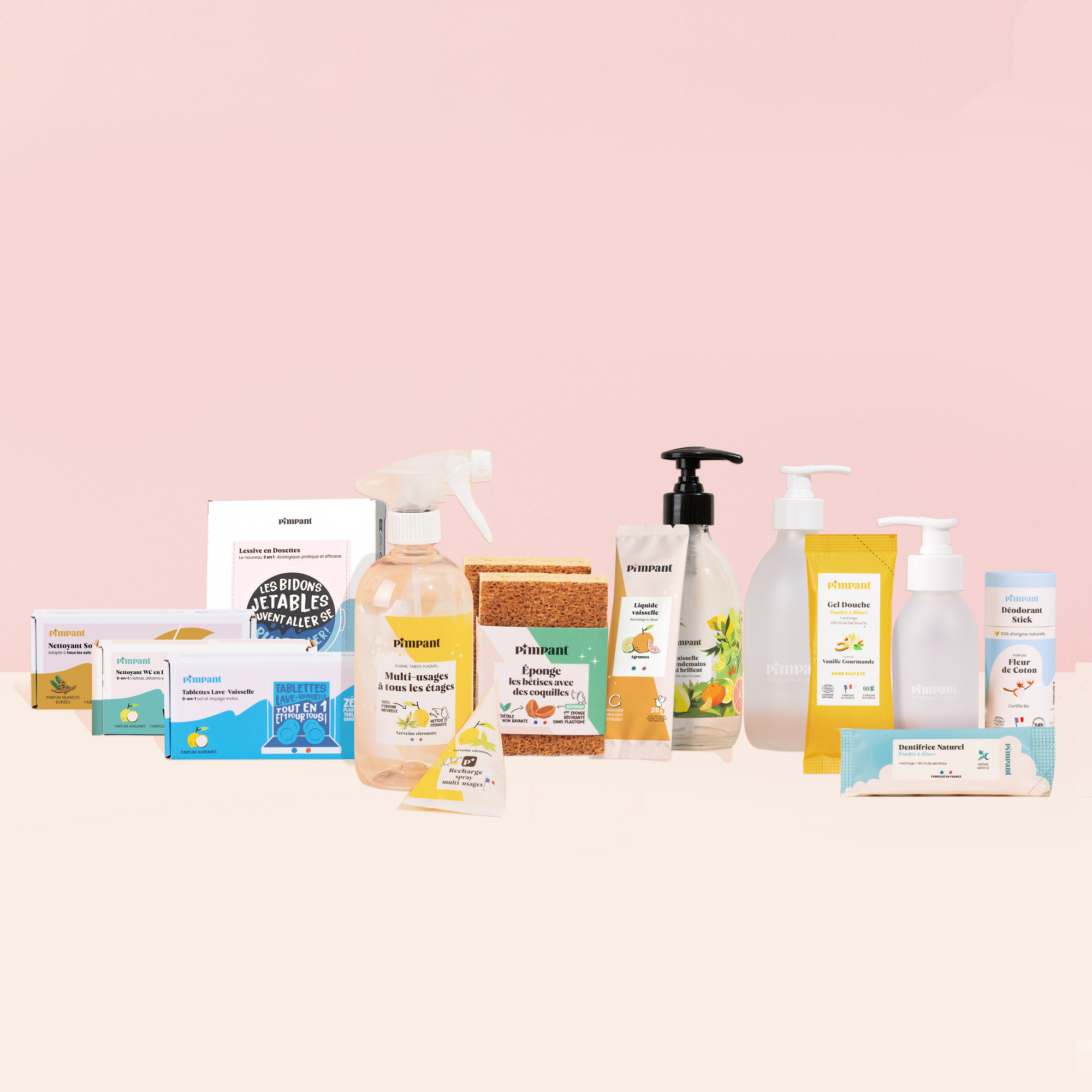 Pack Découverte QVEMA - La sélection Pimpant