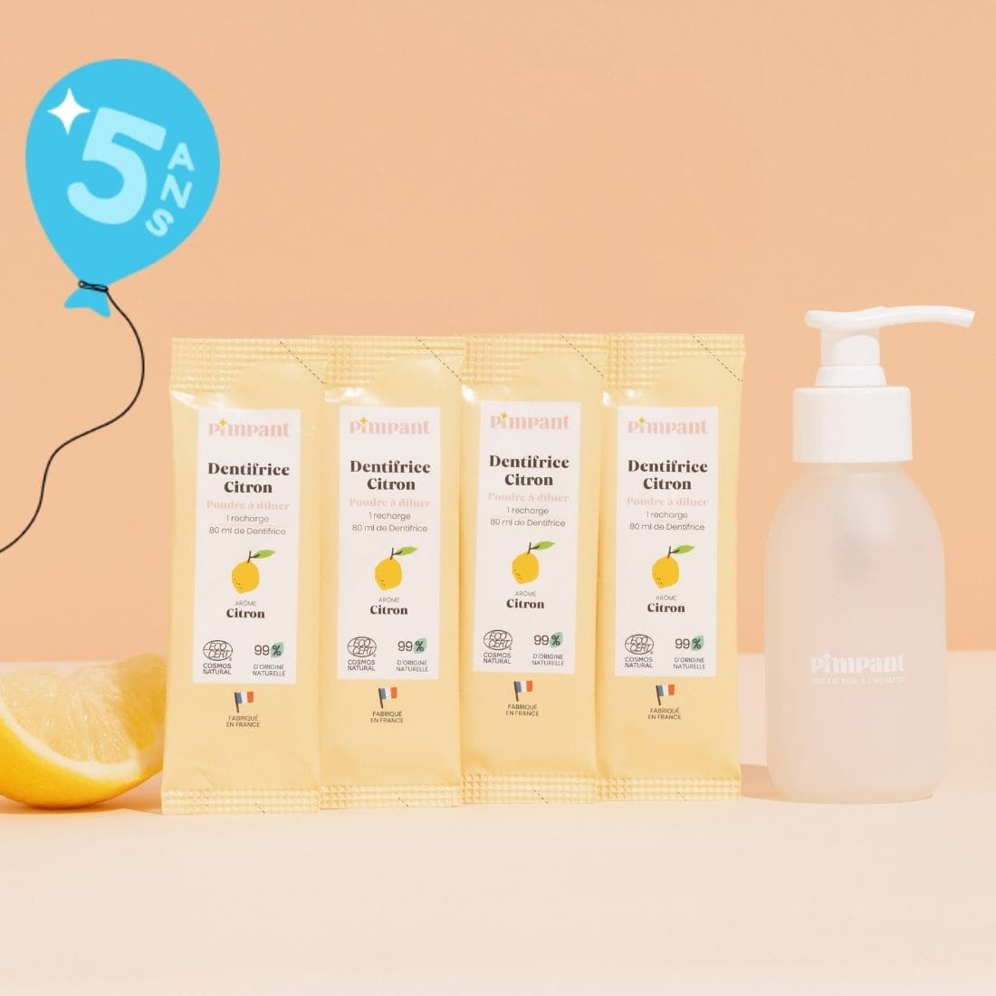 Pack Dentifrice Citron