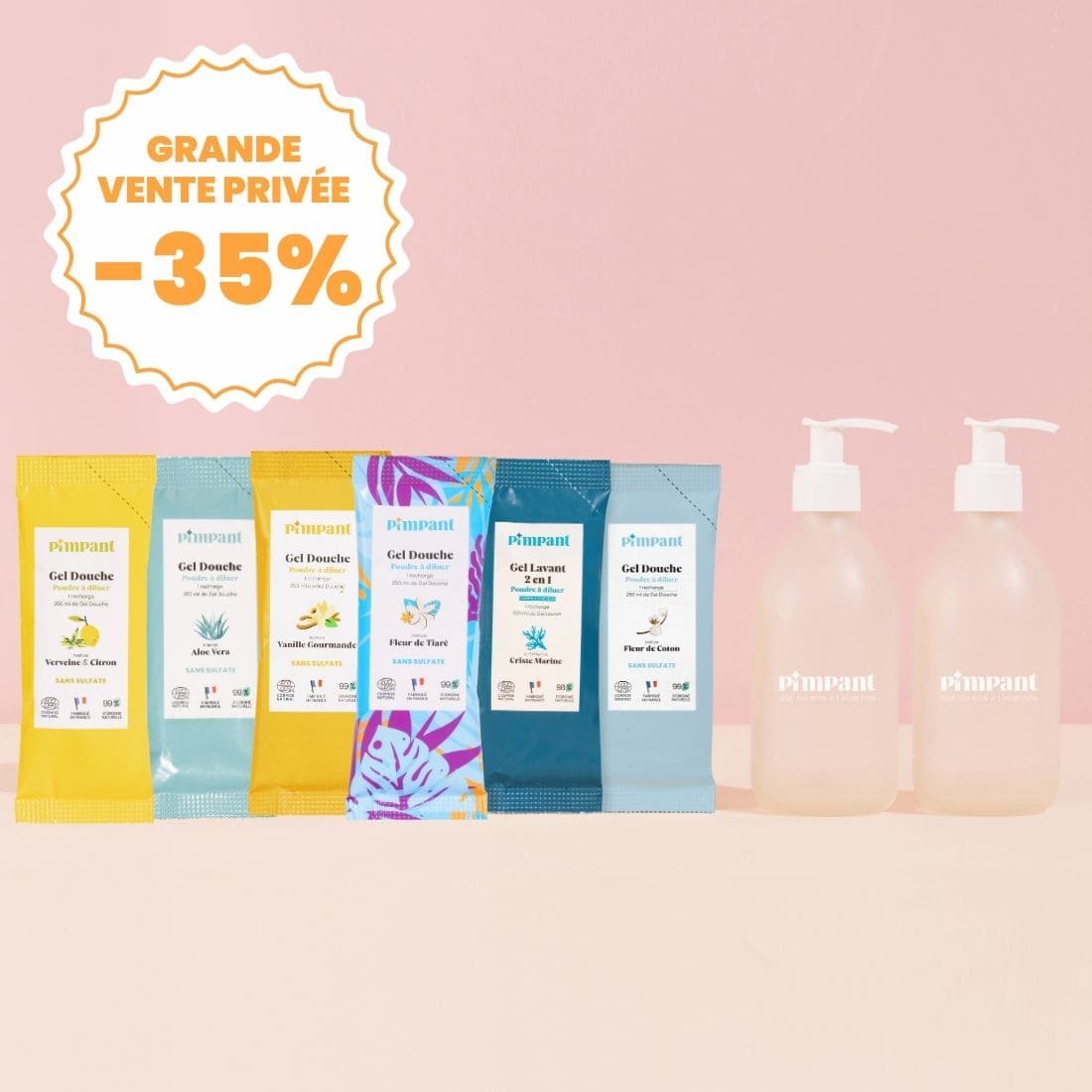 Pack familial « Gel douche »