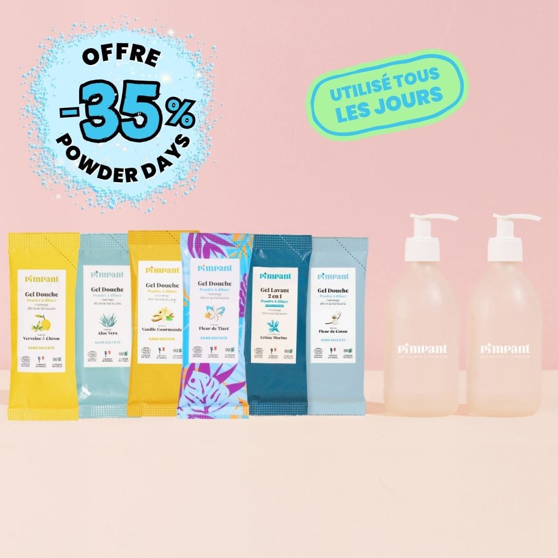 Pack familial « Gel douche »