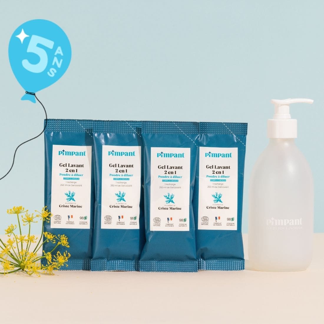 Pack Gel Lavant 2-en-1 Corps & Cheveux