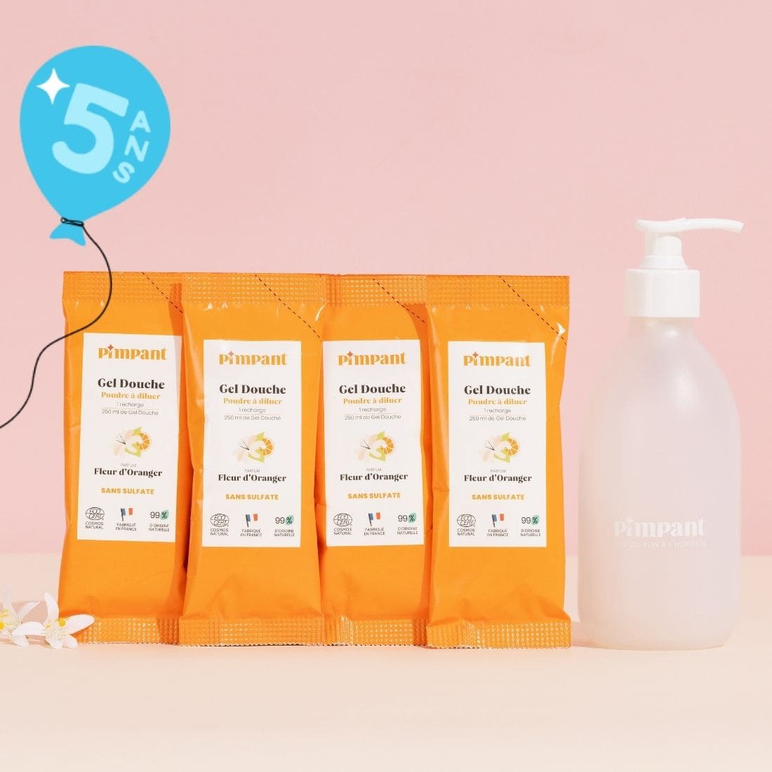 Pack Gel Douche Fleur d'Oranger