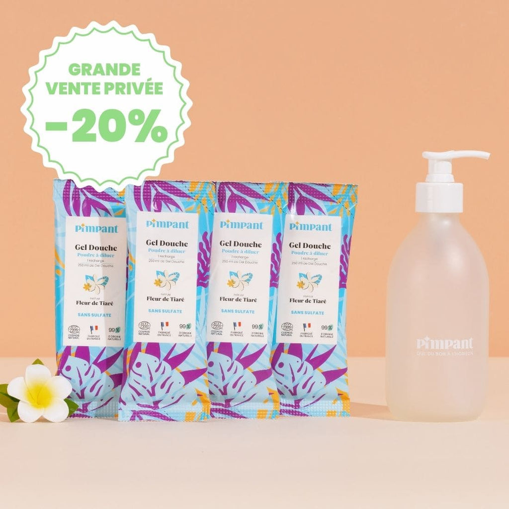 Pack Gel Douche Fleur de Tiaré