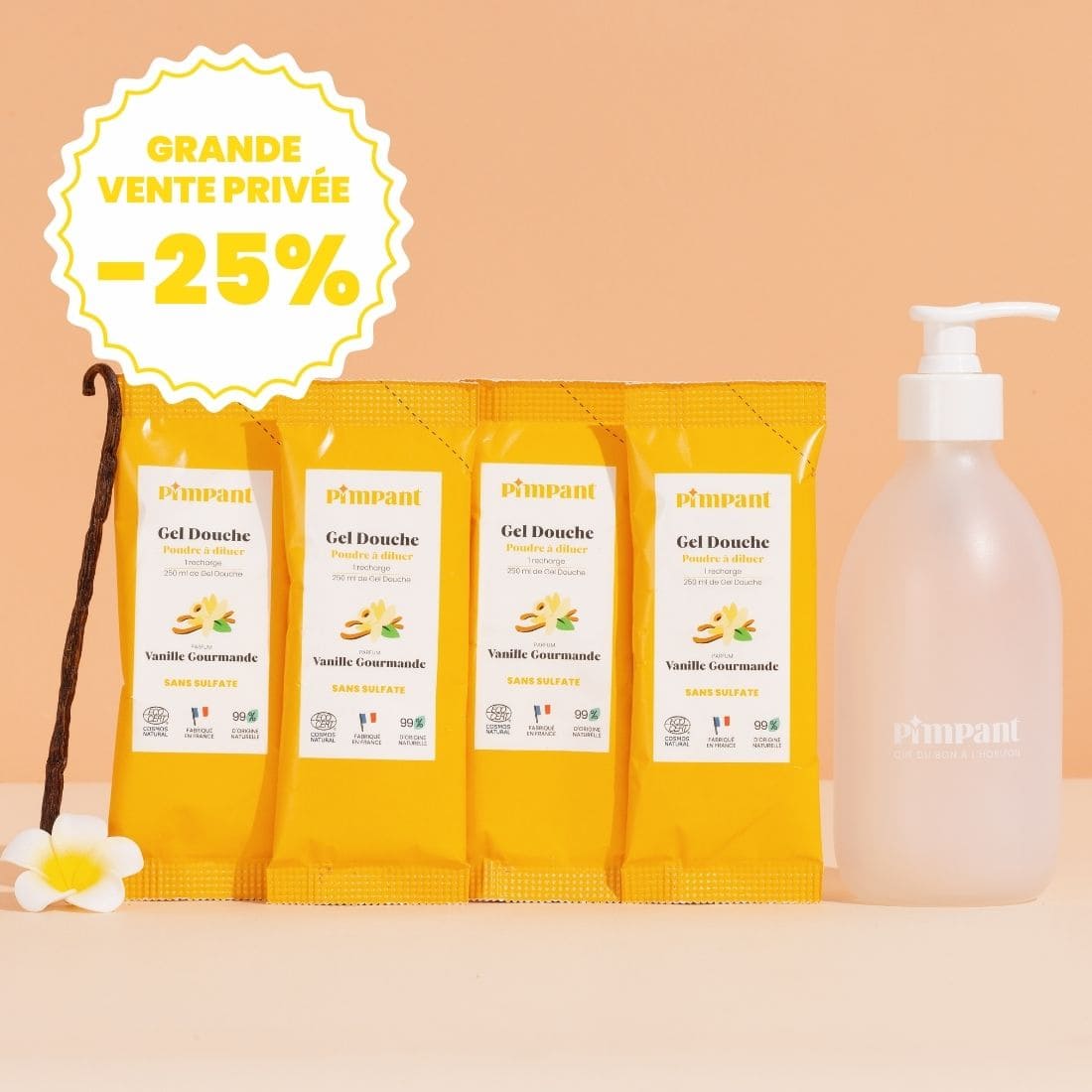 Pack Gel Douche Vanille Gourmande