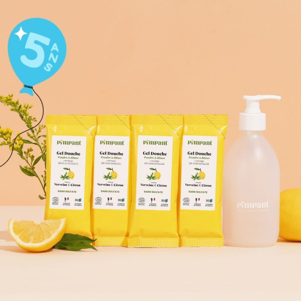Pack Gel Douche Verveine Citron