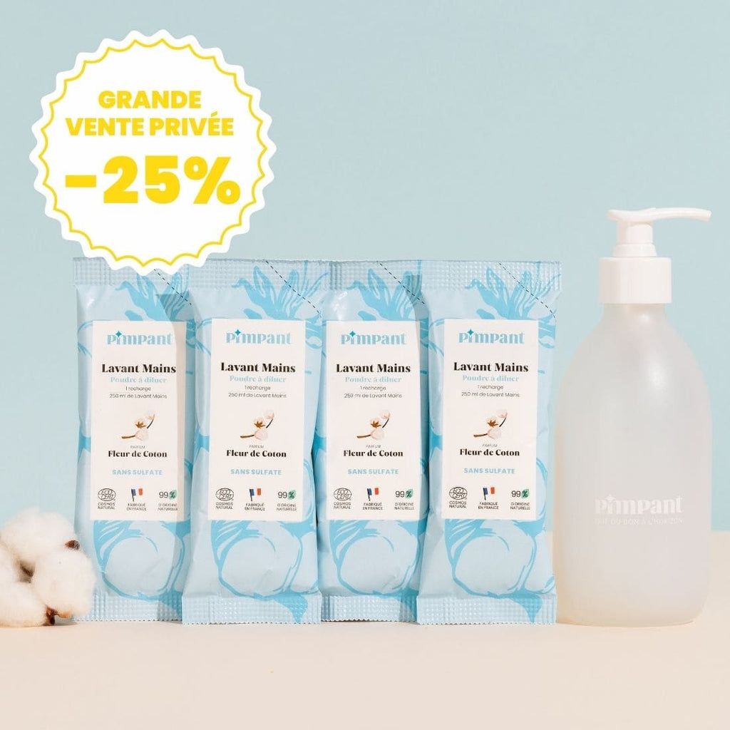 Pack Lavant Mains Fleur de Coton