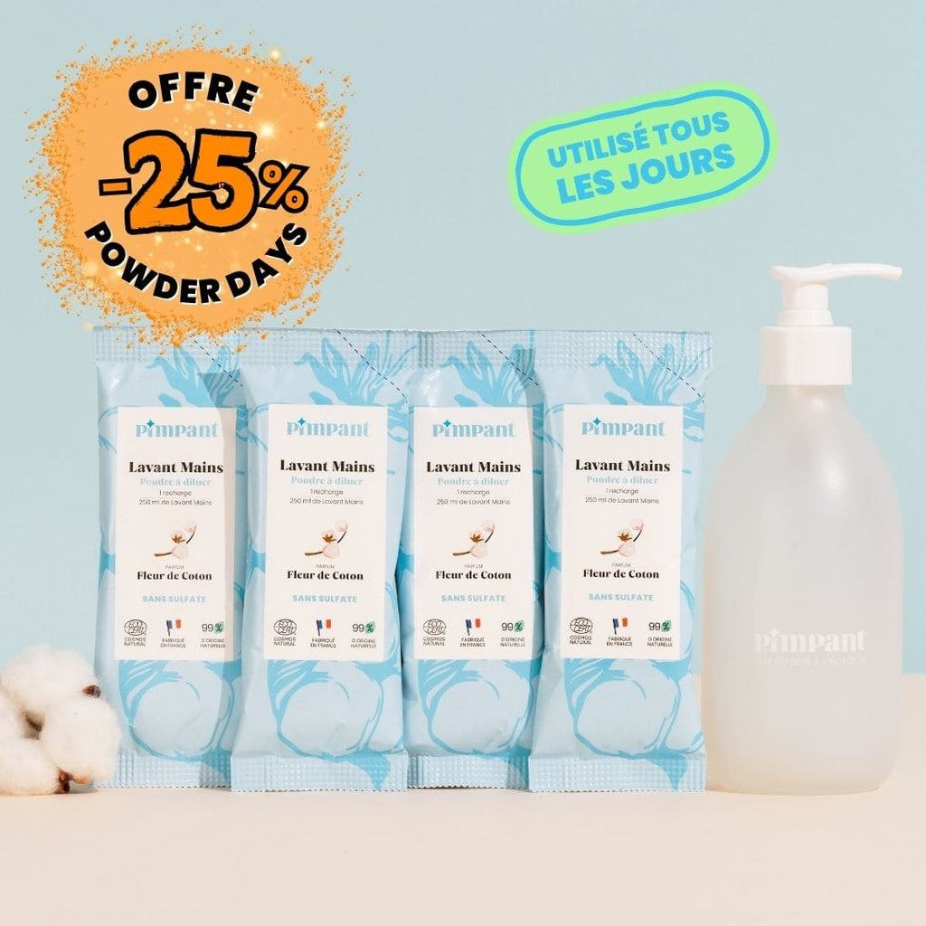 Pack Lavant Mains Fleur de Coton