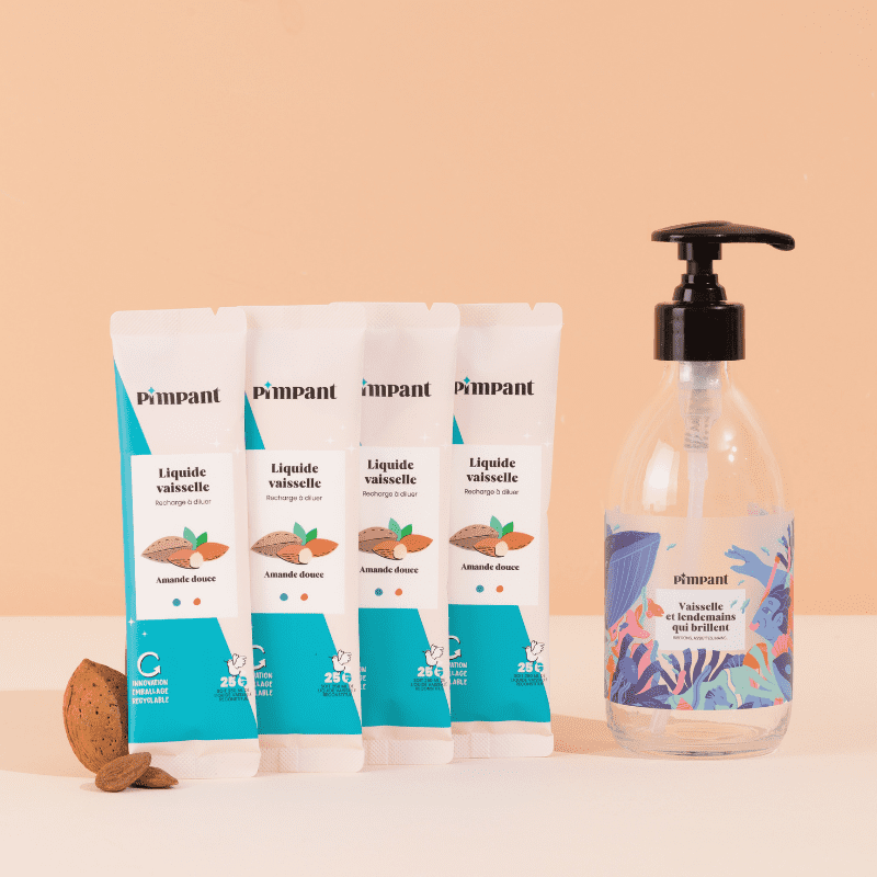 Sweet Almond Dish Soap Pack