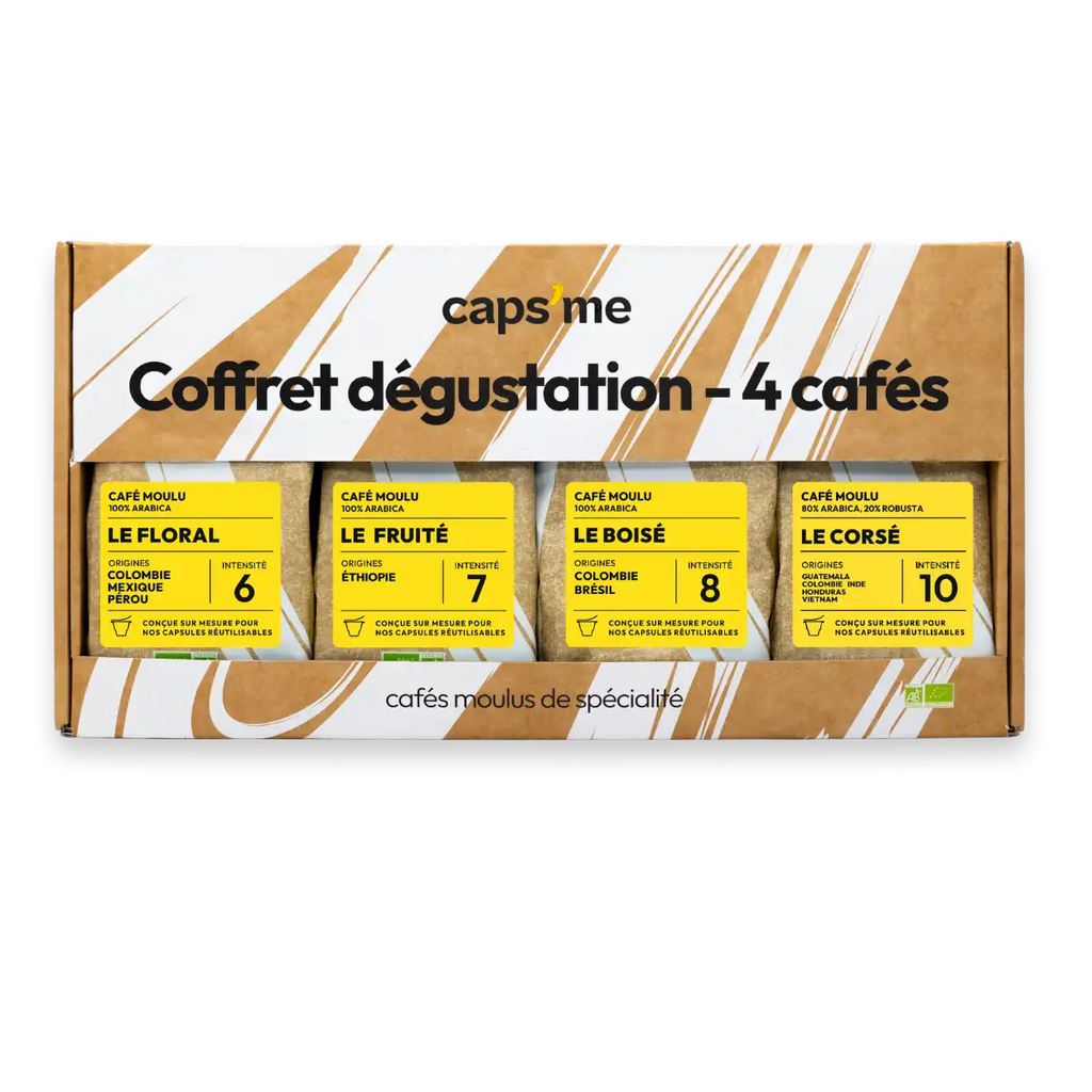 Coffret Dégustation 4 Cafés