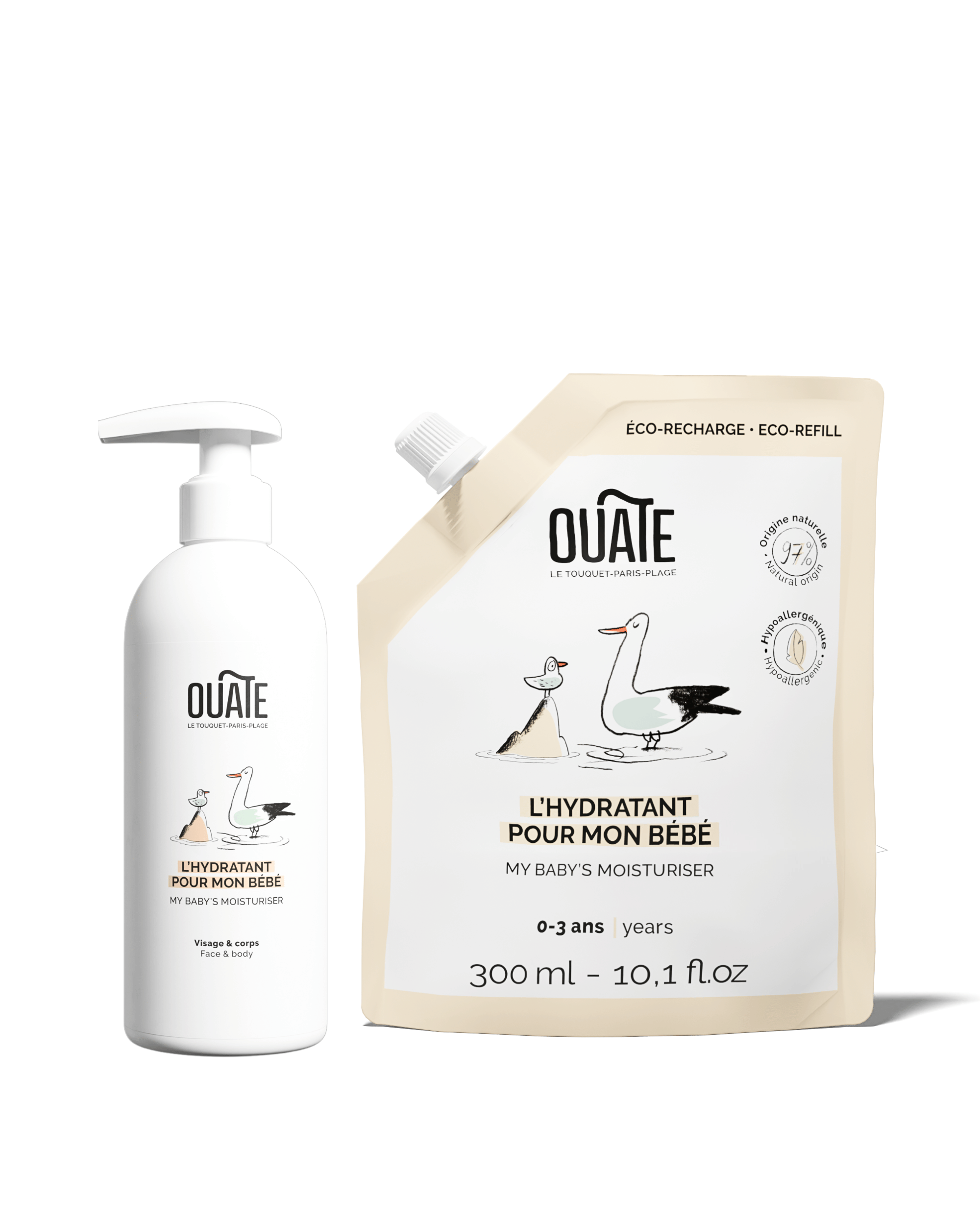 The hydrating duo for my baby