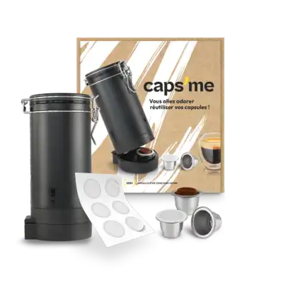 The Nespresso®-compatible Twist box - no coffee included
