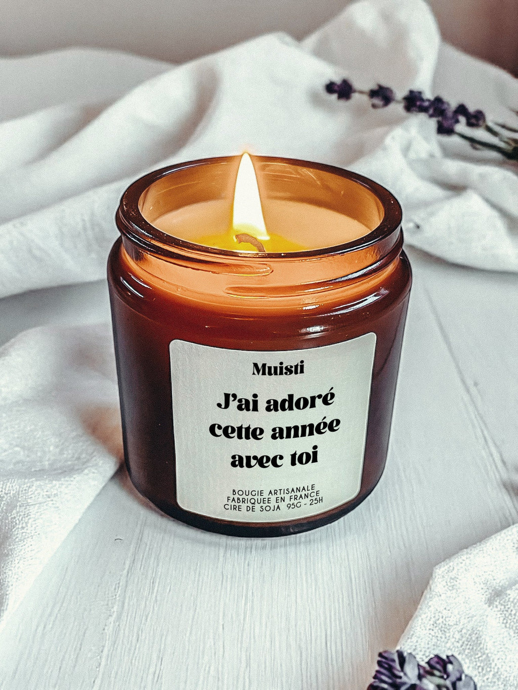 Scented Candle - I loved this year with you