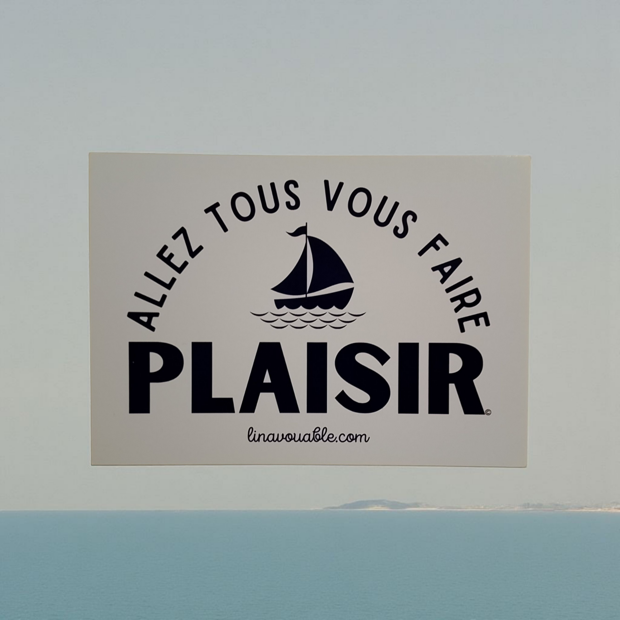 CARTE POSTALE "ALLEZ TOUS VOUS FAIRE PLAISIR"