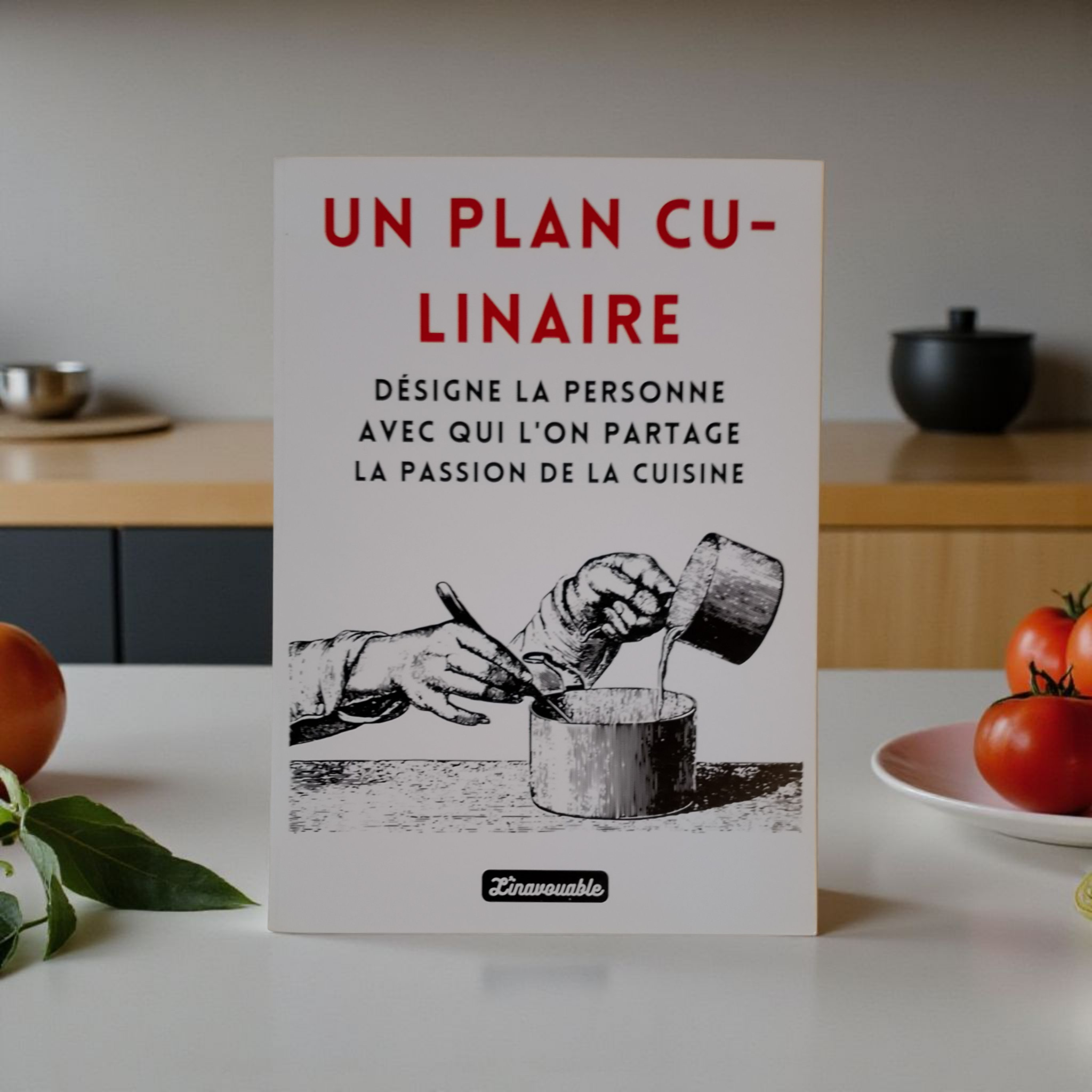 POSTCARD "A CULINARY PLAN..."