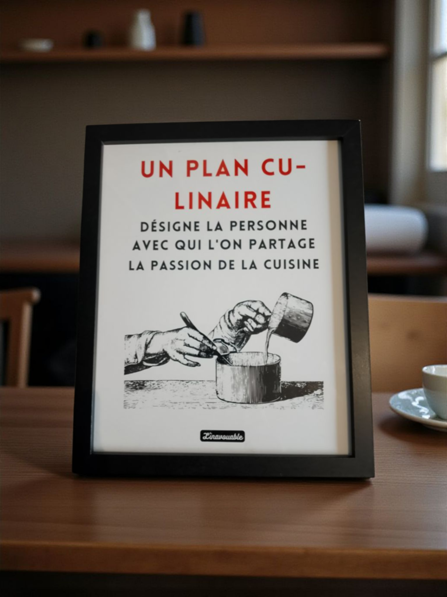 CADRE "PAYSAN" Moyen noir