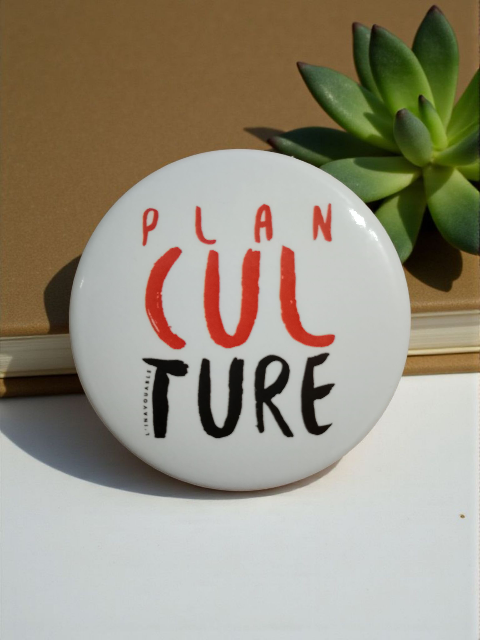 BADGE "PLAN CUL-TURE" Modèle 2