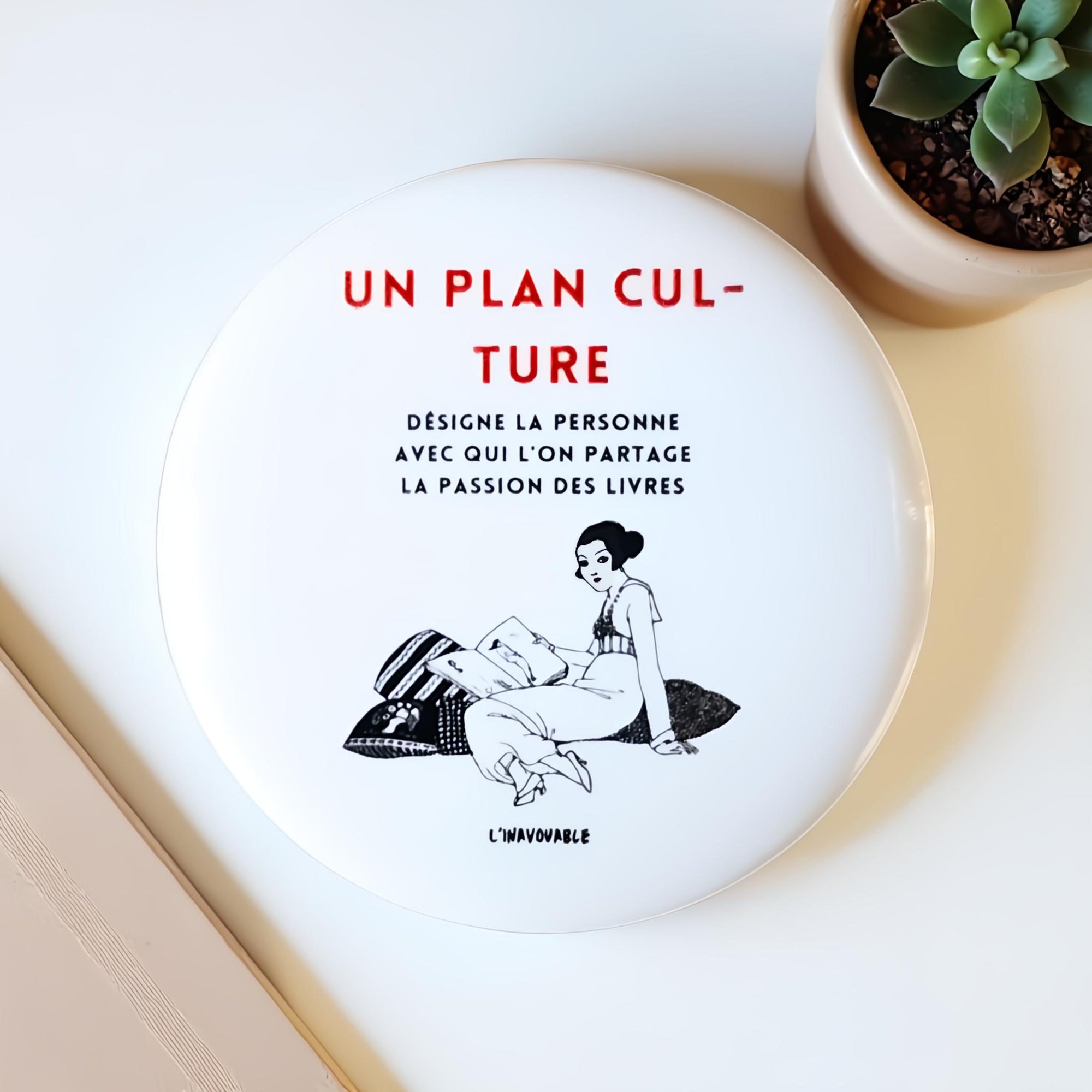 BADGE "UN PLAN CUL-TURE"