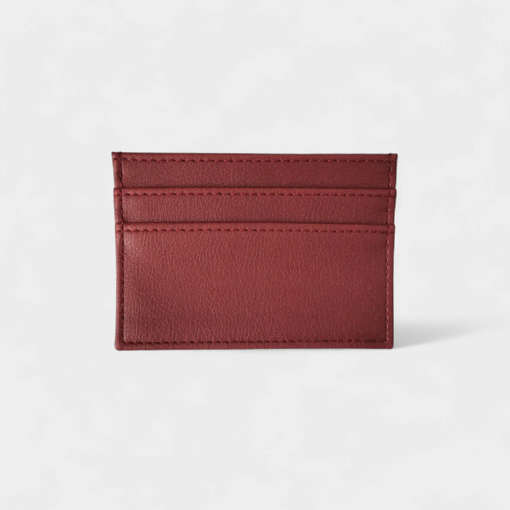 Porte cartes vegan en peau de pomme  Karmyliege