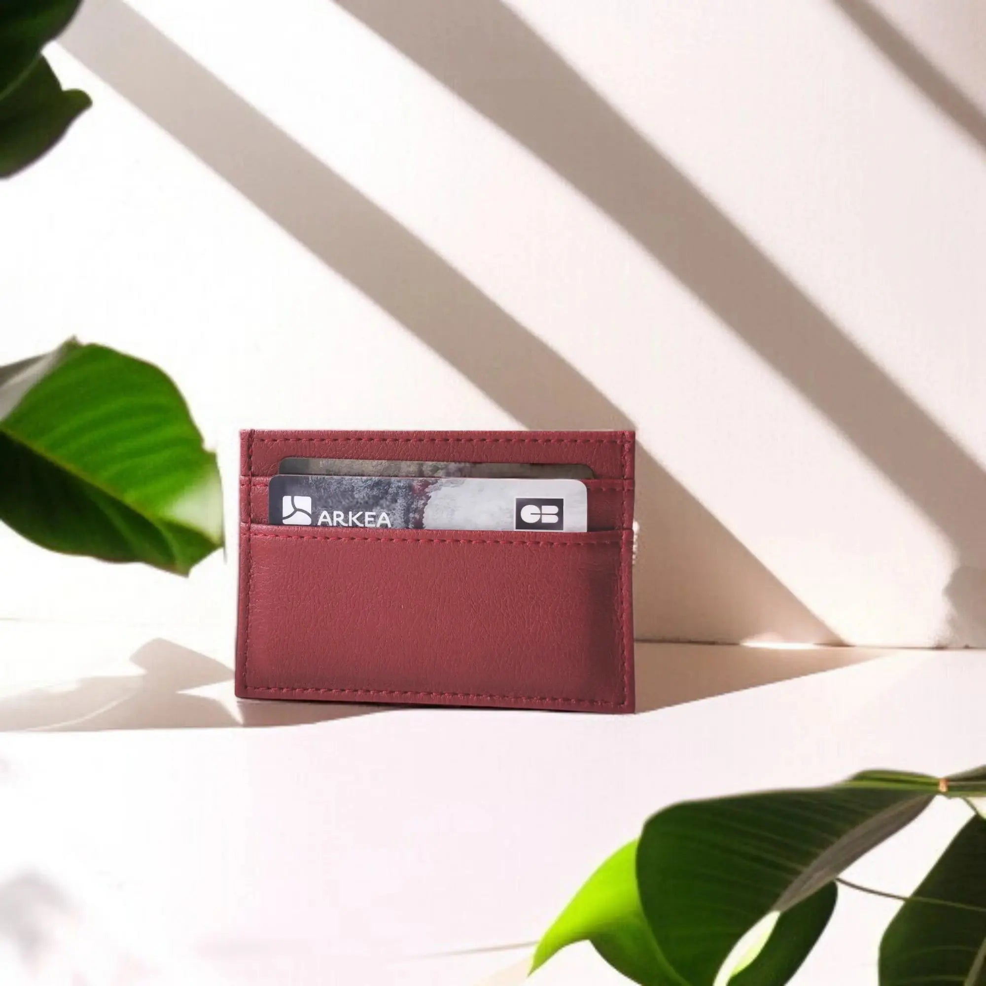 Porte cartes vegan en peau de pomme  Karmyliege