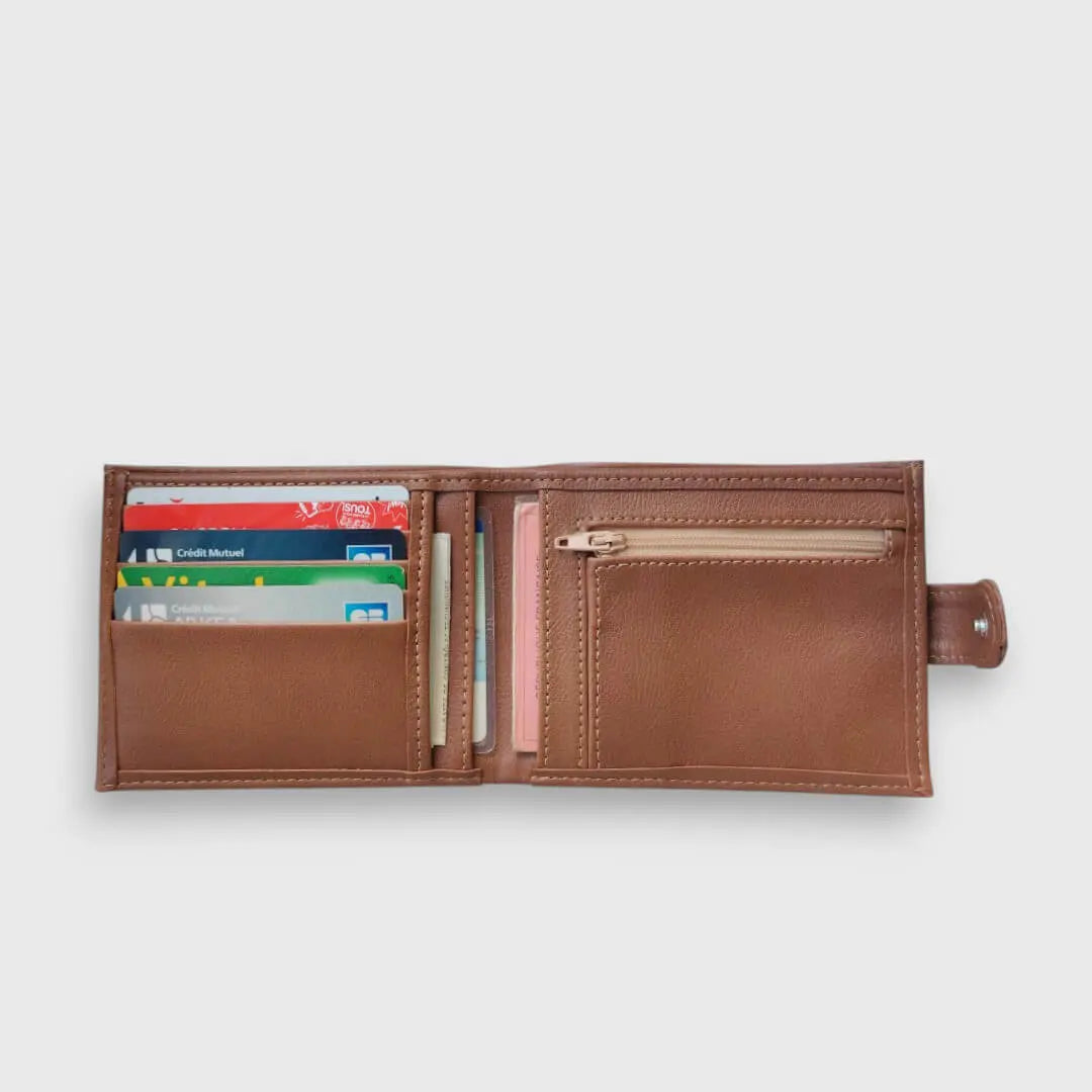 Portefeuille vegan en peau de pomme - Apple-skin Roman  Karmyliege