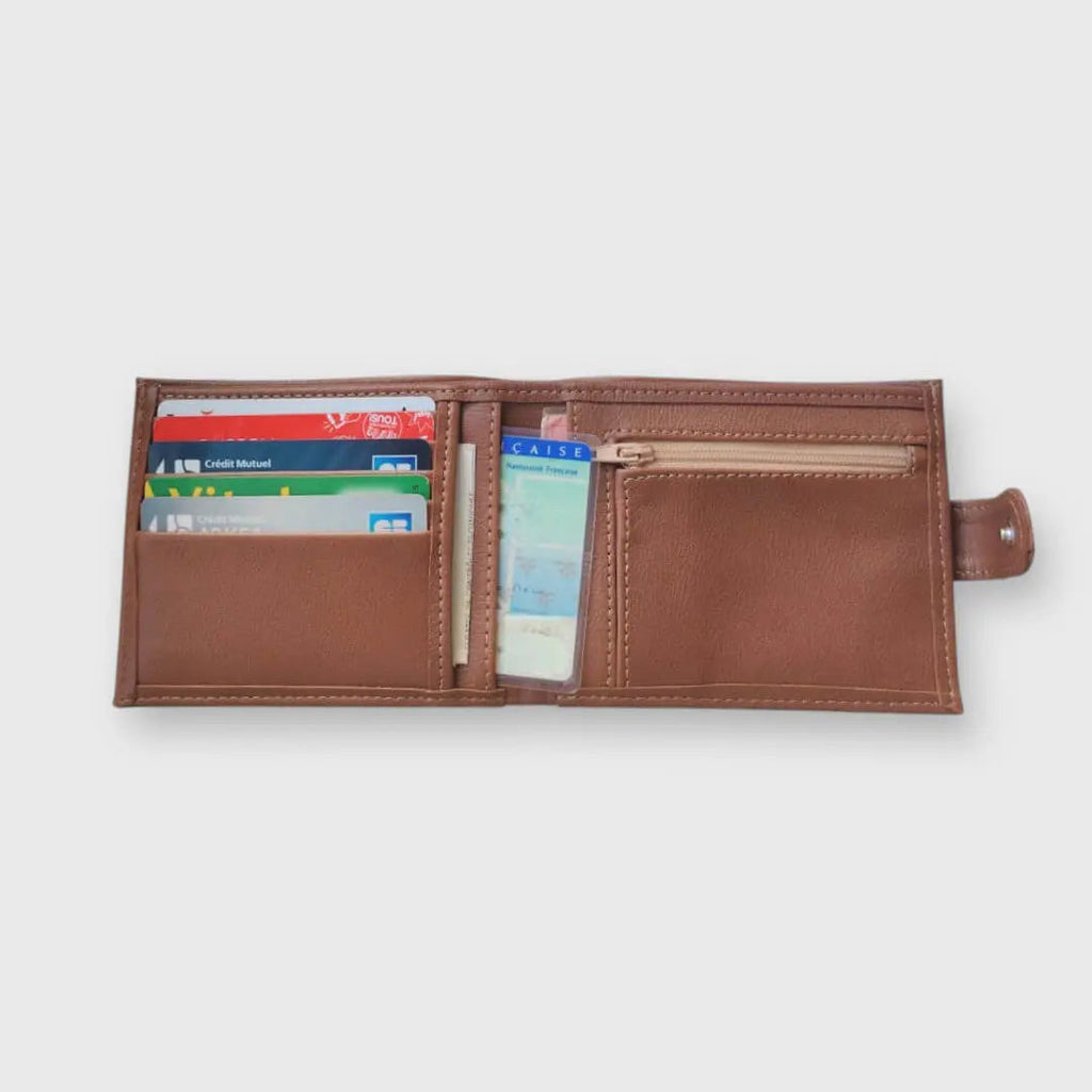 Portefeuille vegan en peau de pomme - Apple-skin Roman  Karmyliege