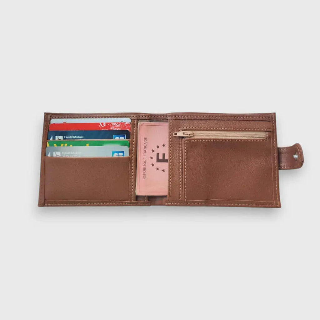 Portefeuille vegan en peau de pomme - Apple-skin Roman  Karmyliege