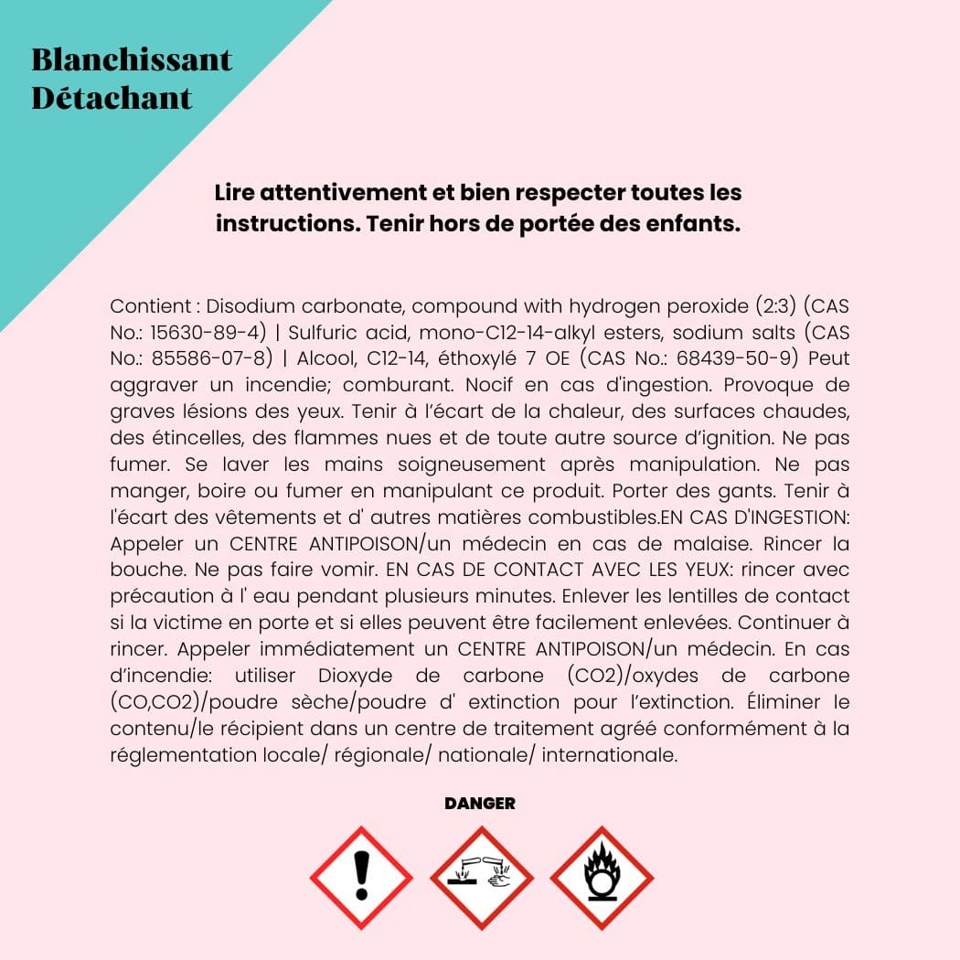 Recharge Blanchissant-Détachant